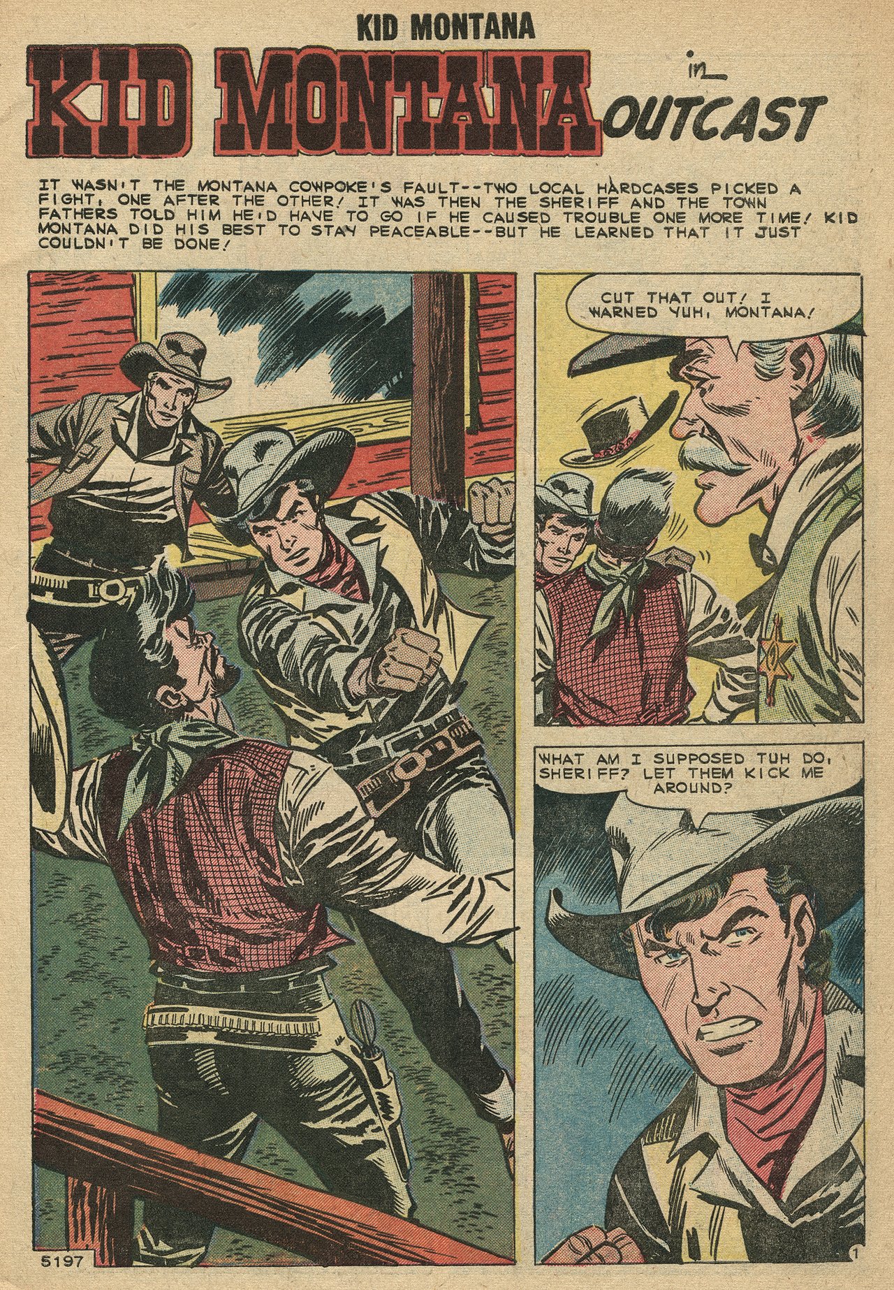 Read online Kid Montana comic -  Issue #19 - 3