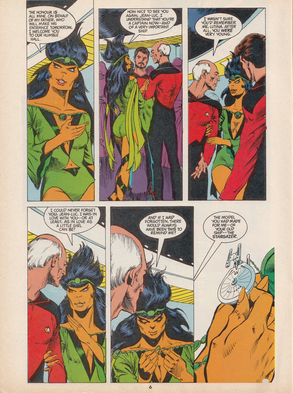 Read online Star Trek The Next Generation (1990) comic -  Issue #9 - 6