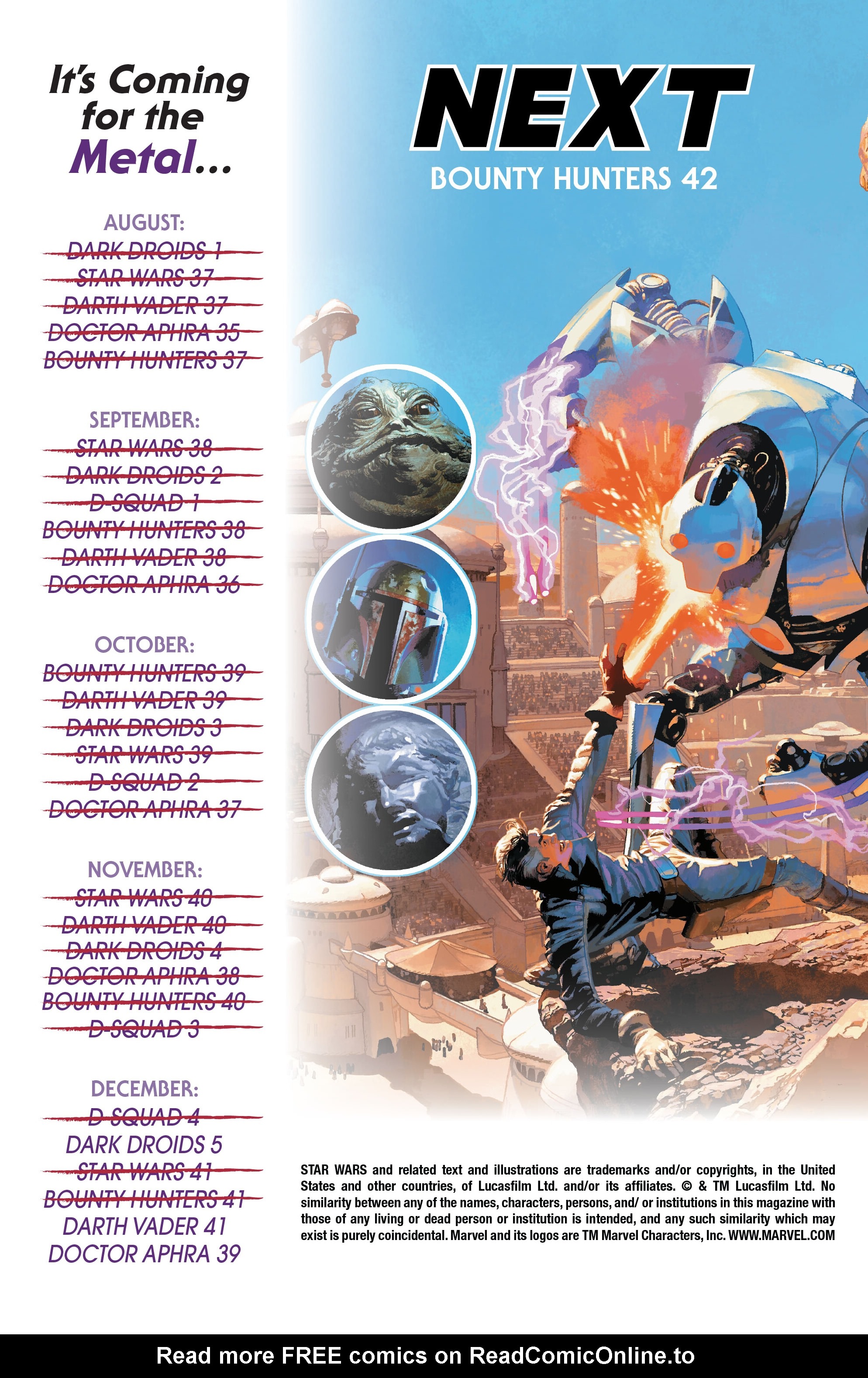 Read online Star Wars: Bounty Hunters comic -  Issue #41 - 22