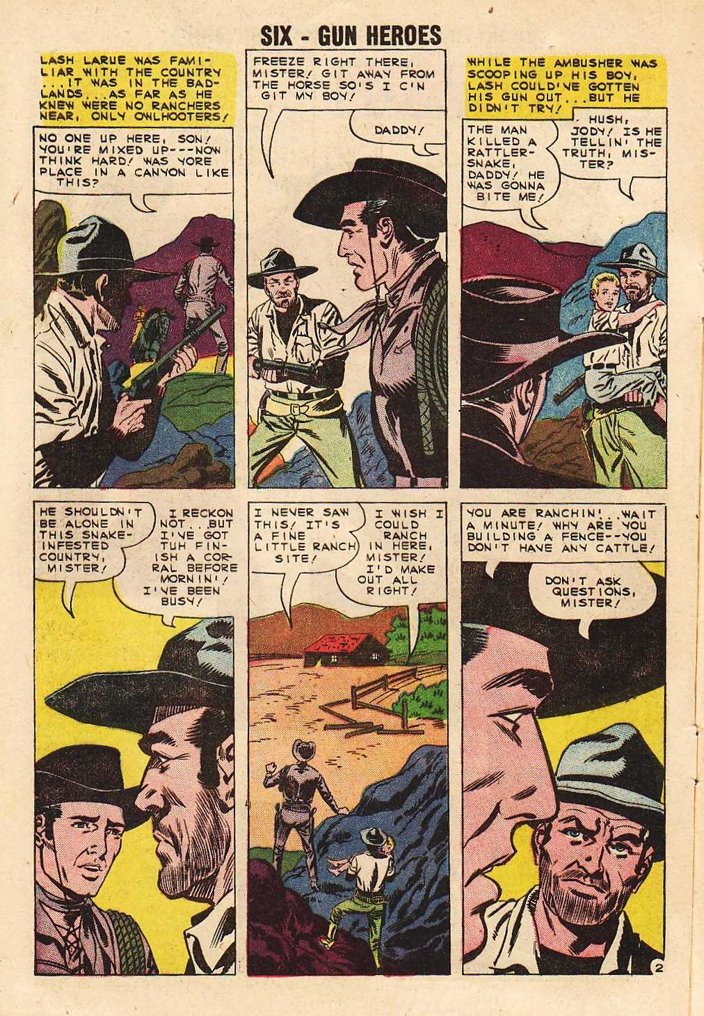 Read online Six-Gun Heroes comic -  Issue #57 - 4