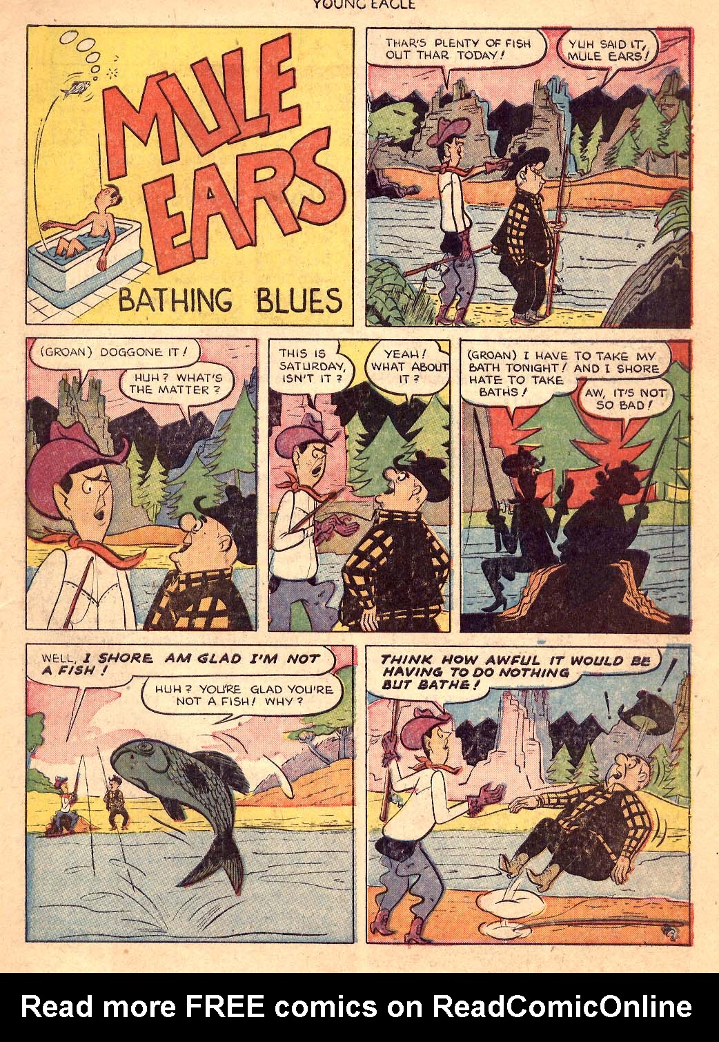 Read online Young Eagle comic -  Issue #6 - 11