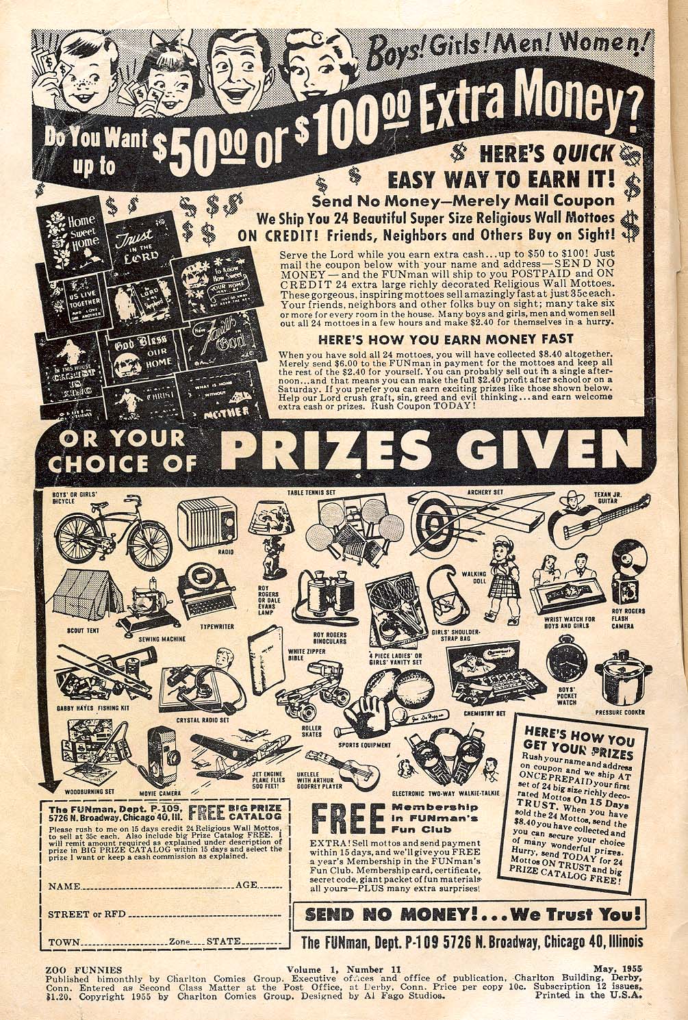 Read online Zoo Funnies comic -  Issue #11 - 2