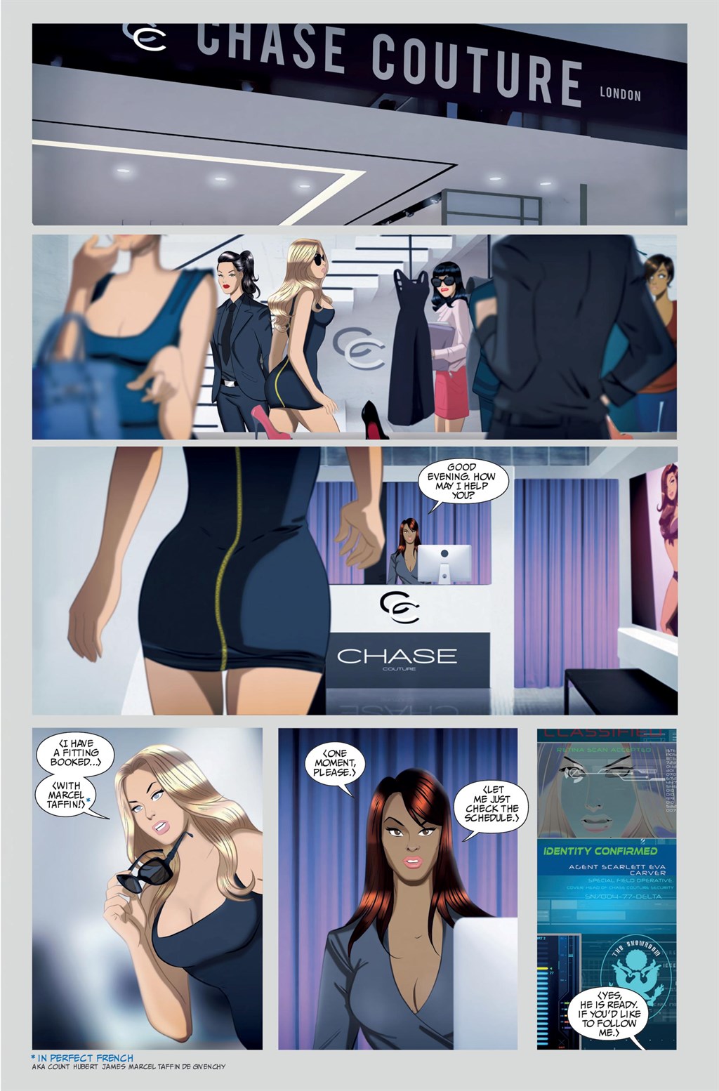 Read online Scarlett Couture: The Munich File comic -  Issue #3 - 5