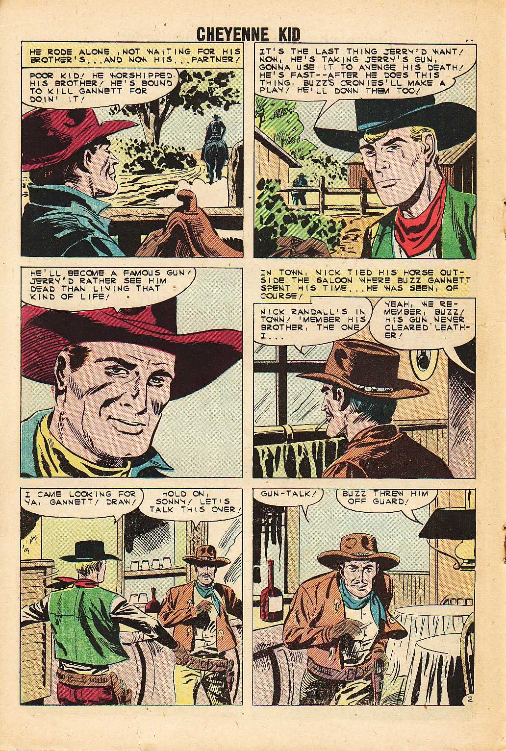 Read online Cheyenne Kid comic -  Issue #29 - 18