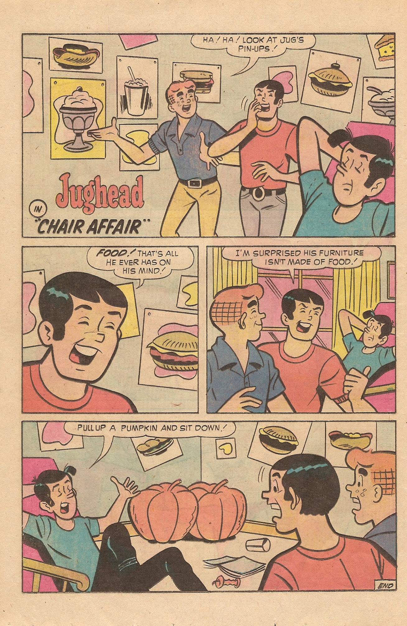 Read online Jughead's Jokes comic -  Issue #42 - 16