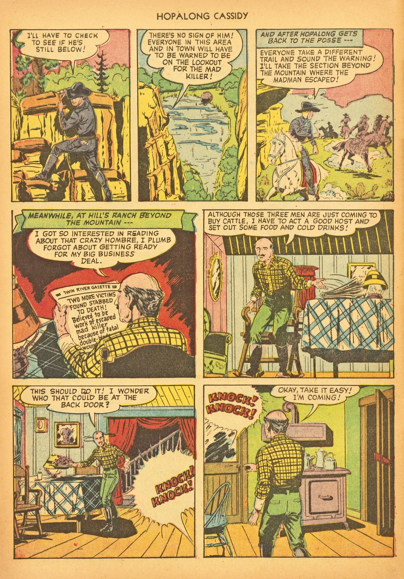 Read online Hopalong Cassidy comic -  Issue #54 - 44