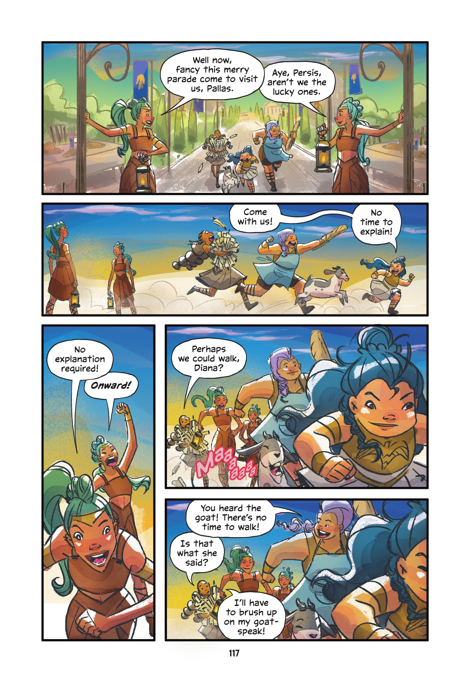 Read online Diana and the Hero's Journey comic -  Issue # TPB - 108