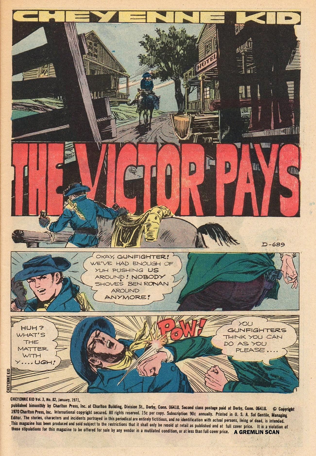 Read online Cheyenne Kid comic -  Issue #82 - 3
