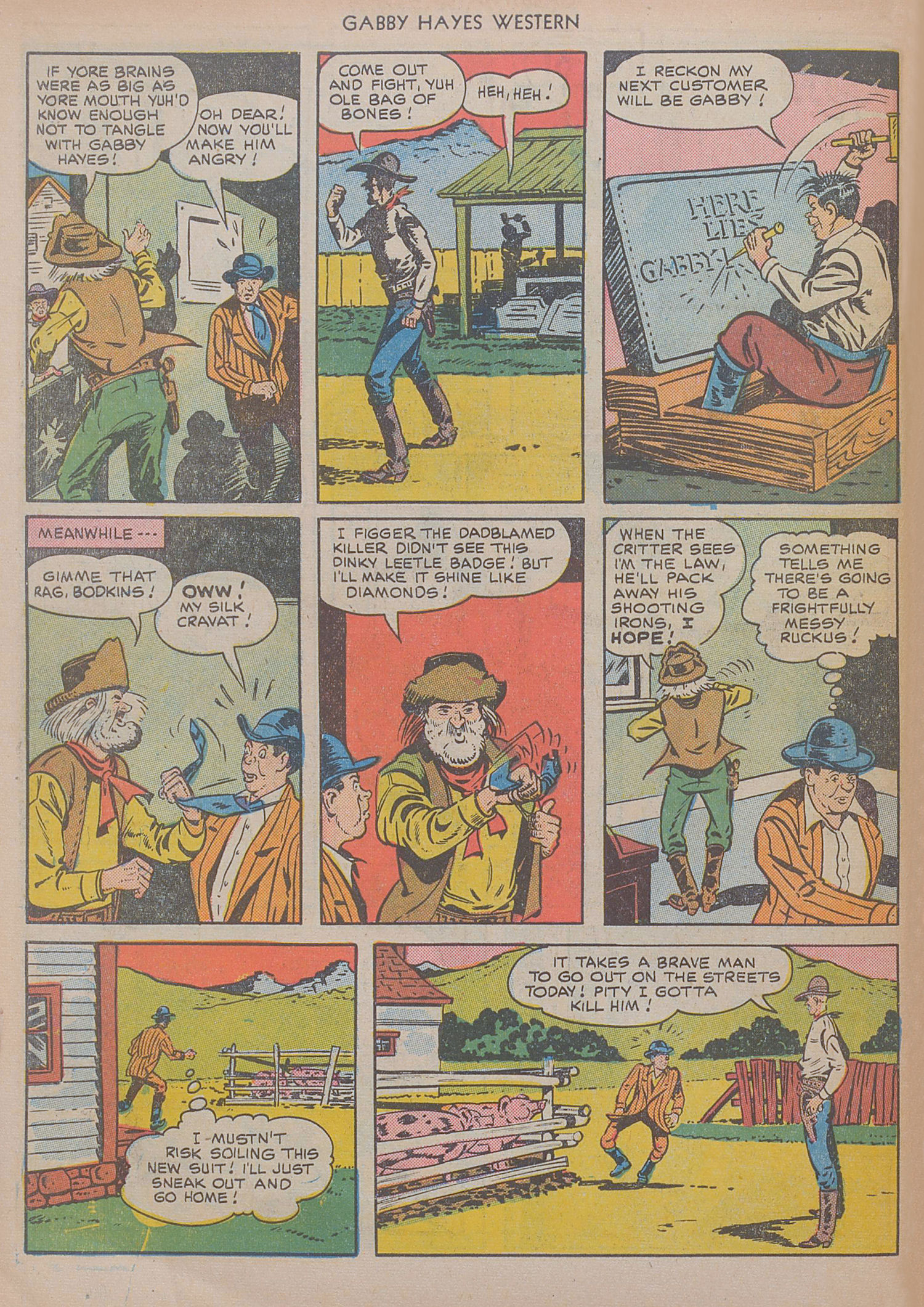 Read online Gabby Hayes Western comic -  Issue #20 - 46