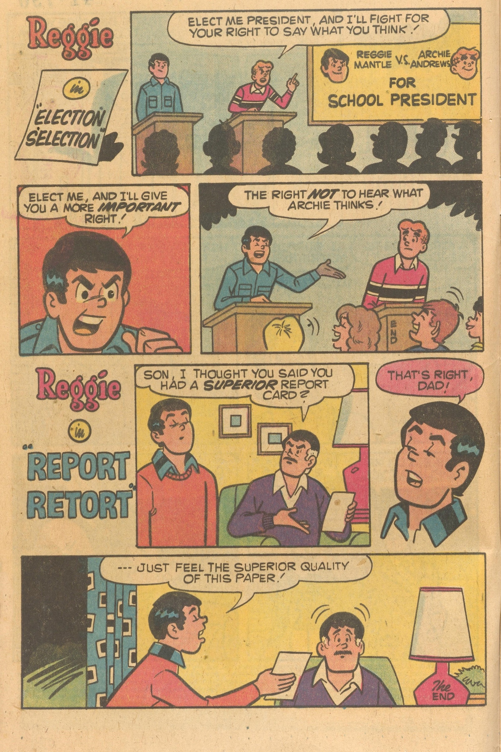 Read online Reggie's Wise Guy Jokes comic -  Issue #44 - 4