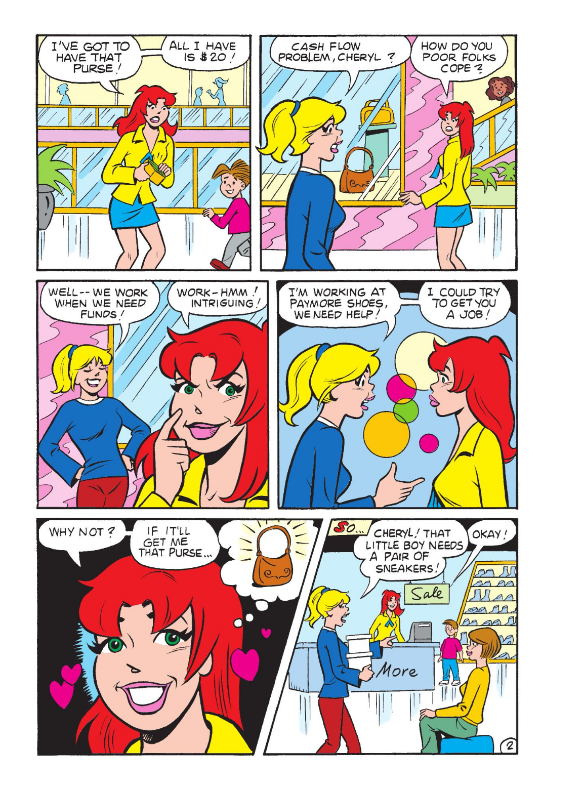 Read online World of Betty & Veronica Digest comic -  Issue #18 - 163