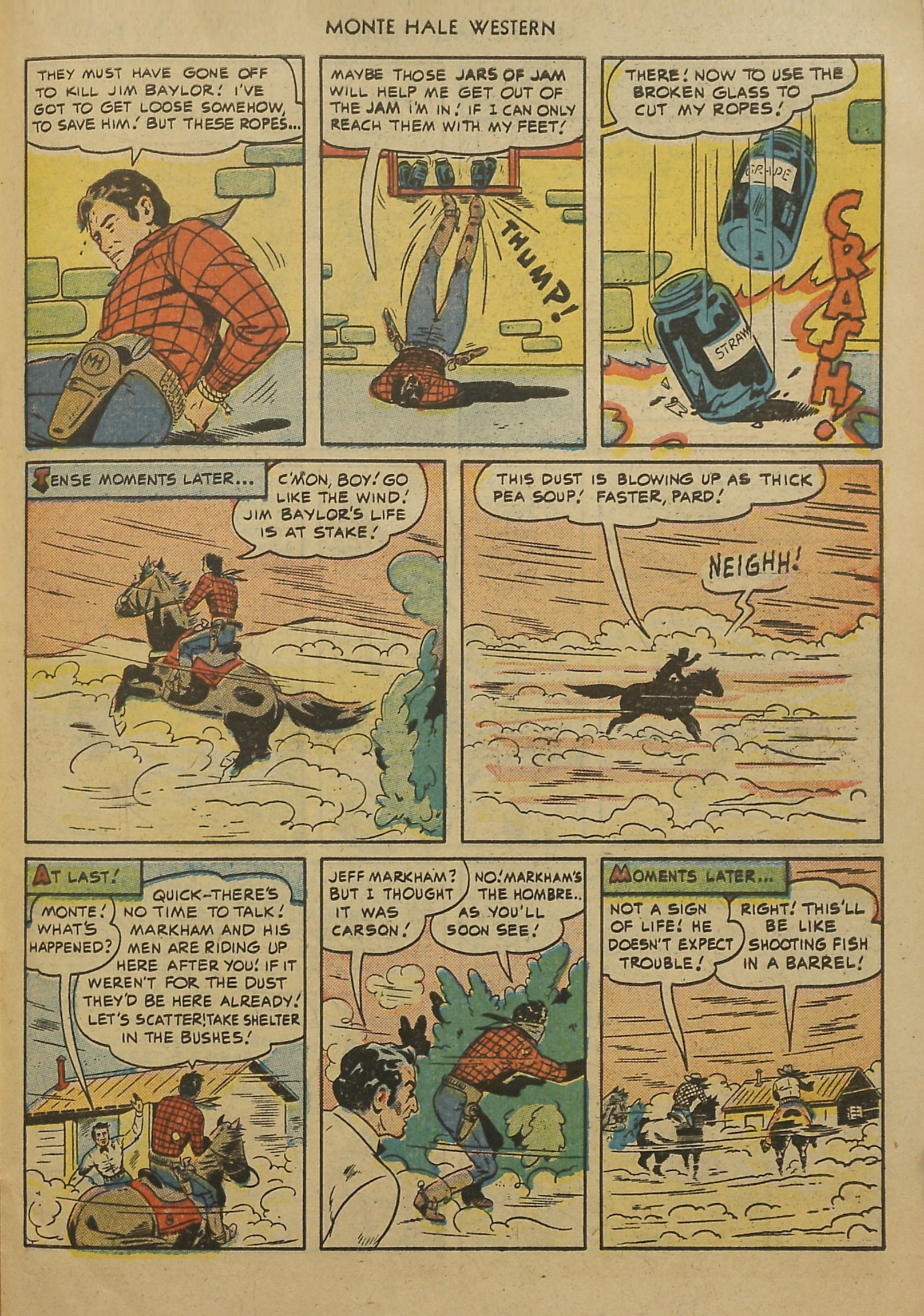 Read online Monte Hale Western comic -  Issue #52 - 31