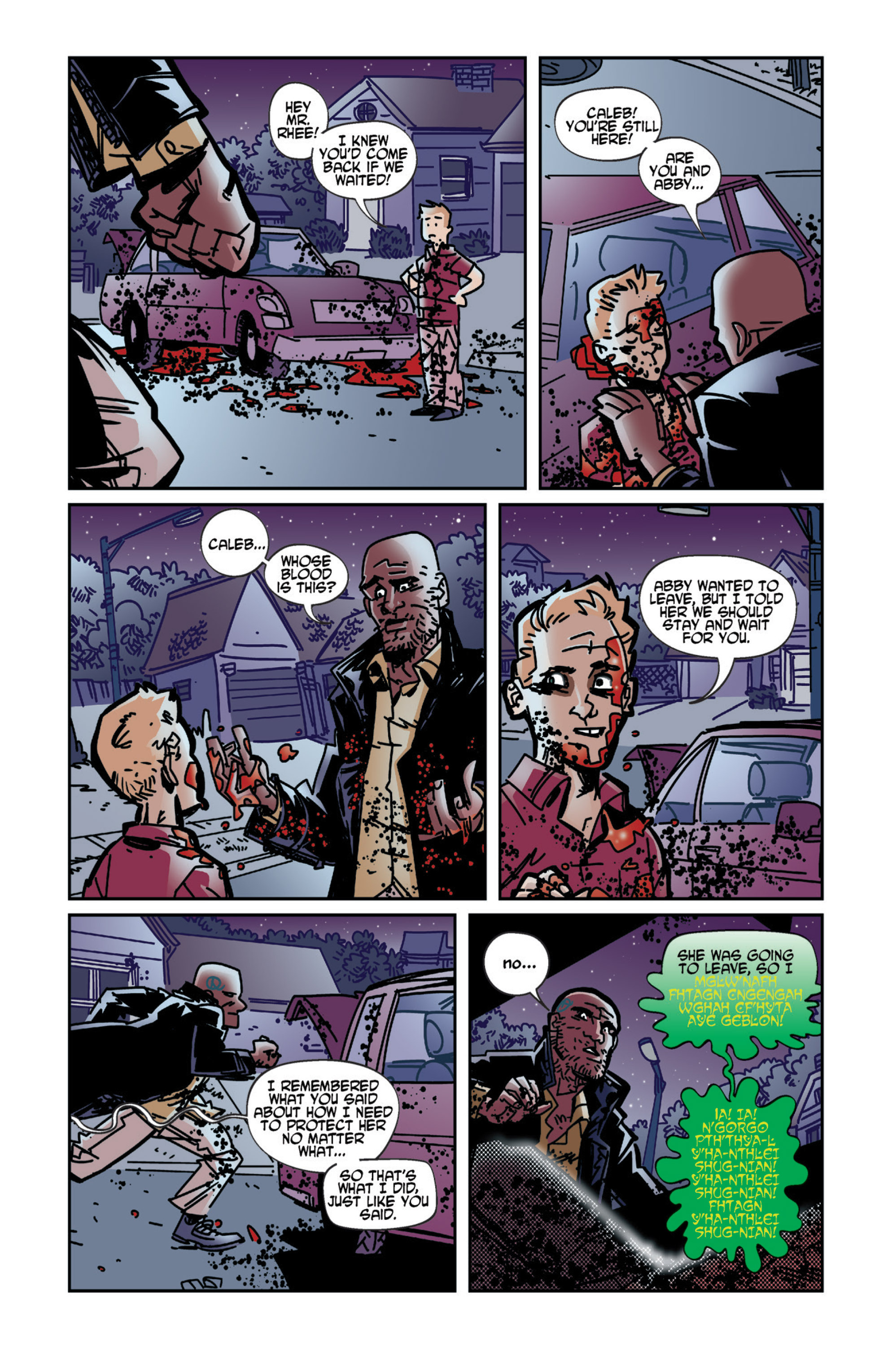 Read online Tales of Mr. Rhee: Karmageddon comic -  Issue #4 - 23