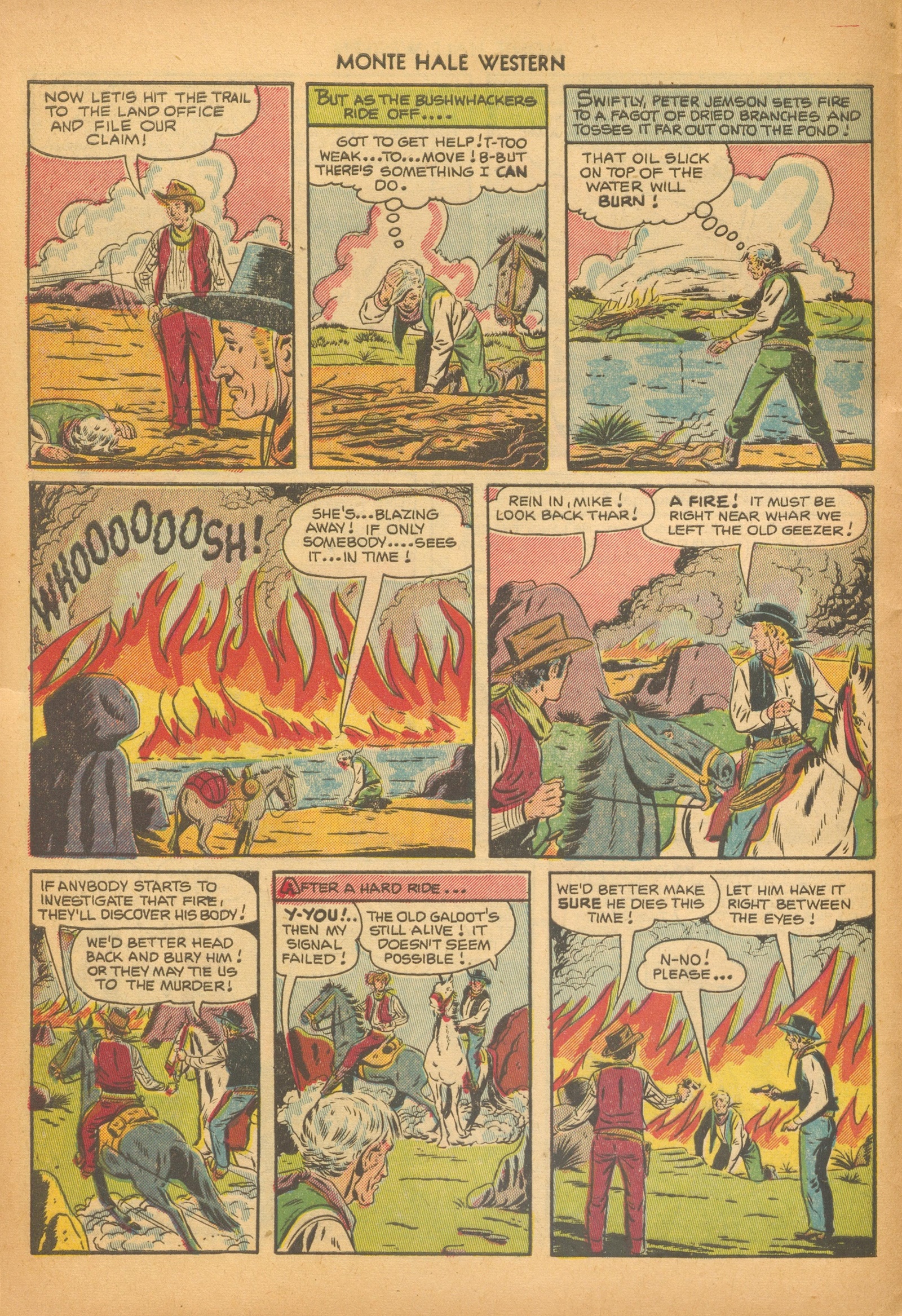 Read online Monte Hale Western comic -  Issue #75 - 8