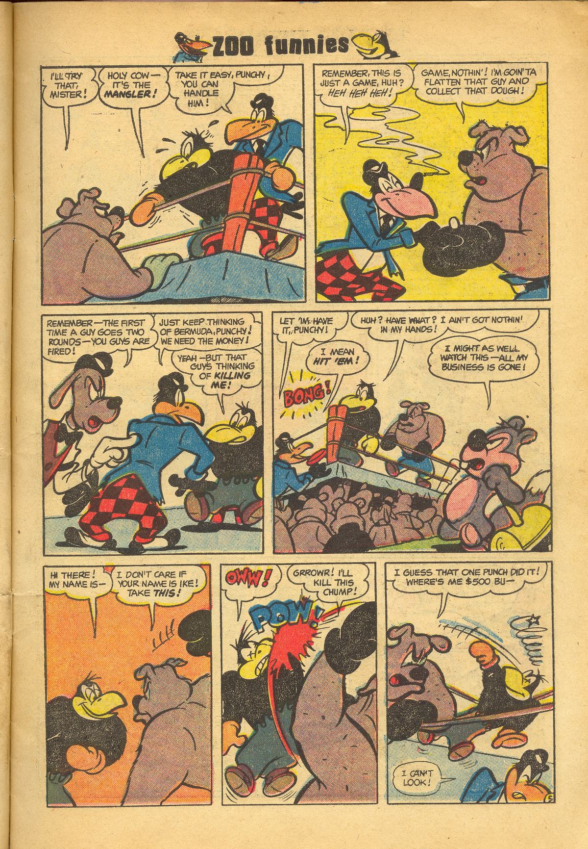 Read online Zoo Funnies comic -  Issue #7 - 7