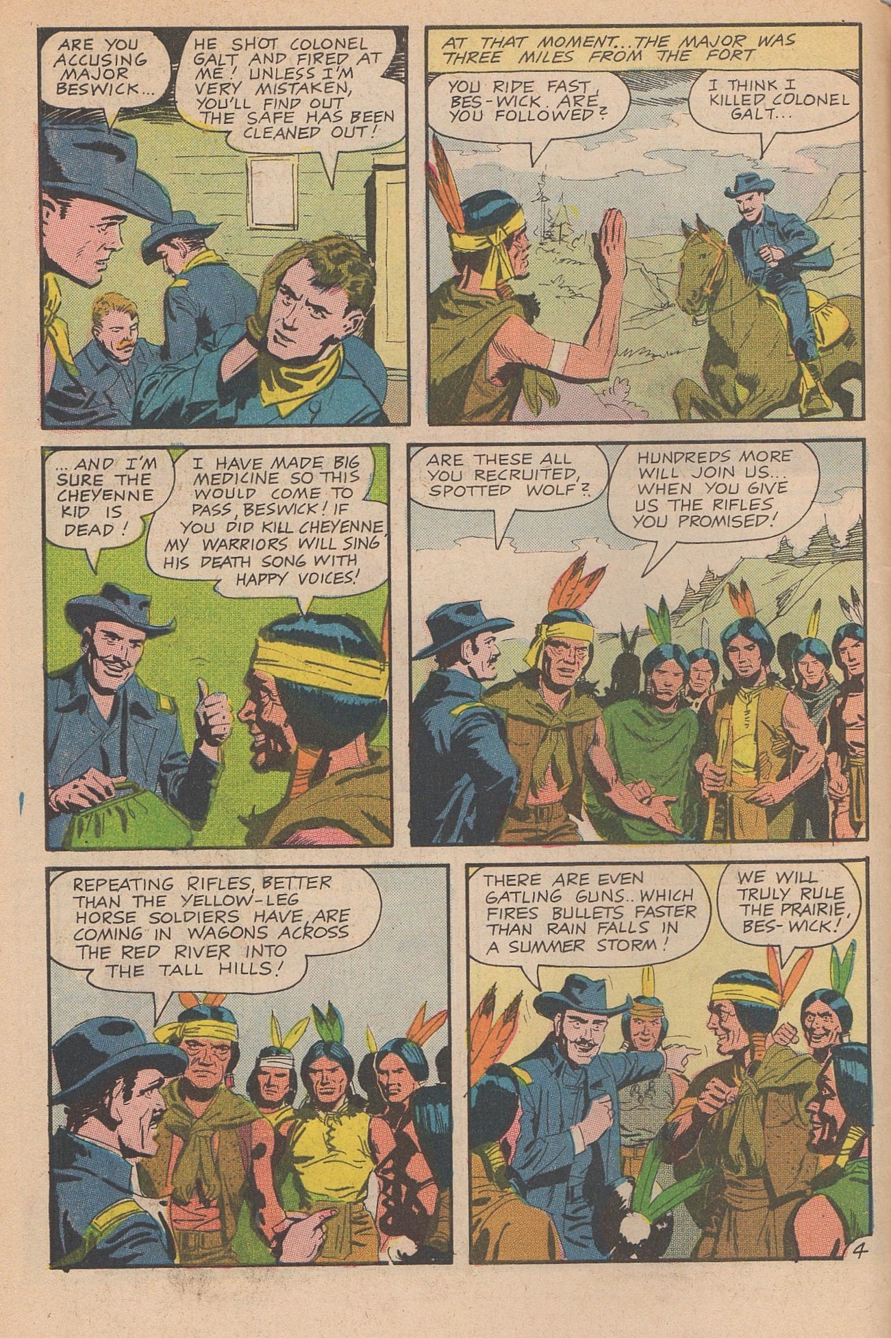 Read online Cheyenne Kid comic -  Issue #66 - 9