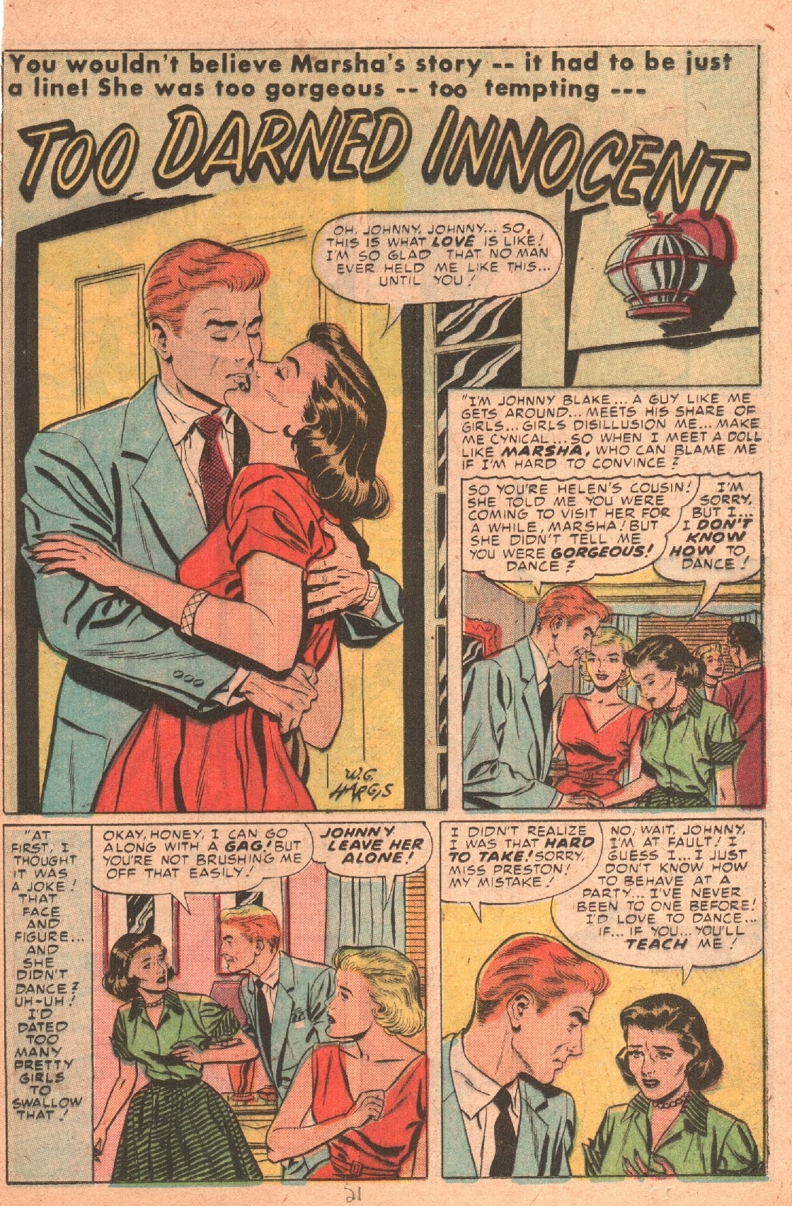 Read online Young Love (1949) comic -  Issue #62 - 20