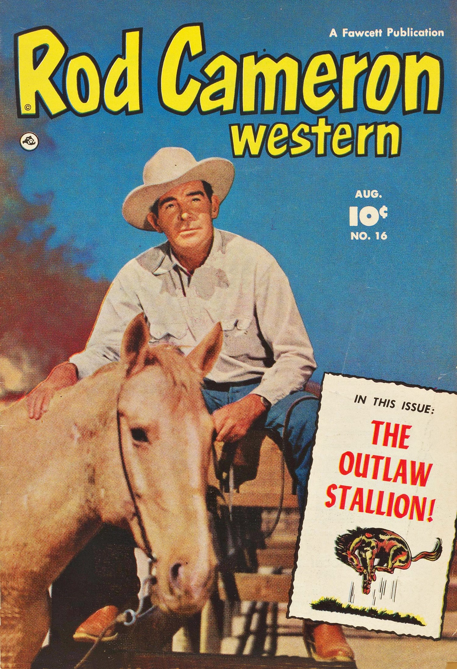 Read online Rod Cameron Western comic -  Issue #16 - 1