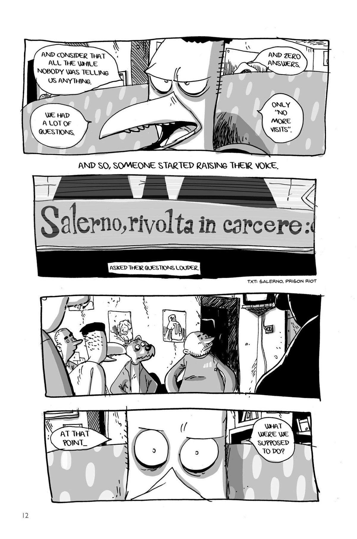 Read online All Quiet on Rebibbia's Front comic -  Issue # TPB (Part 1) - 13