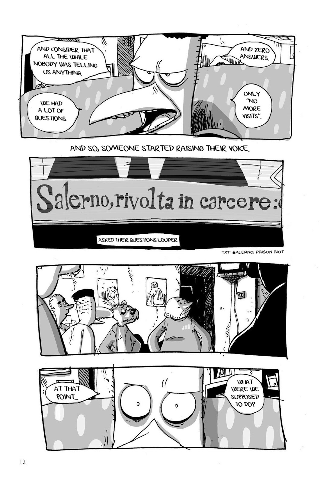 All Quiet on Rebibbia's Front issue TPB (Part 1) - Page 13