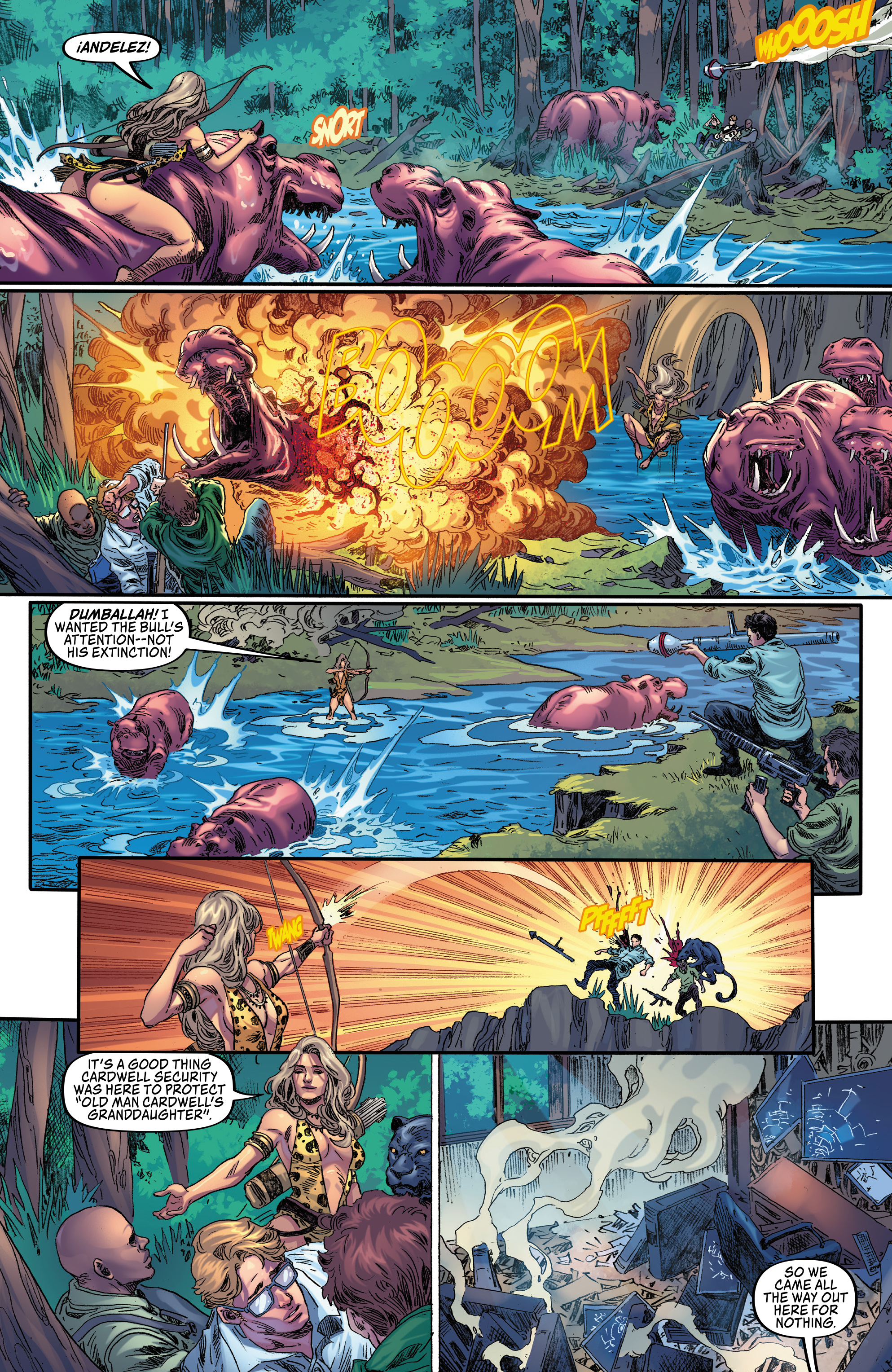 Read online Sheena Queen of the Jungle: Fatal Exams comic -  Issue #4 - 20