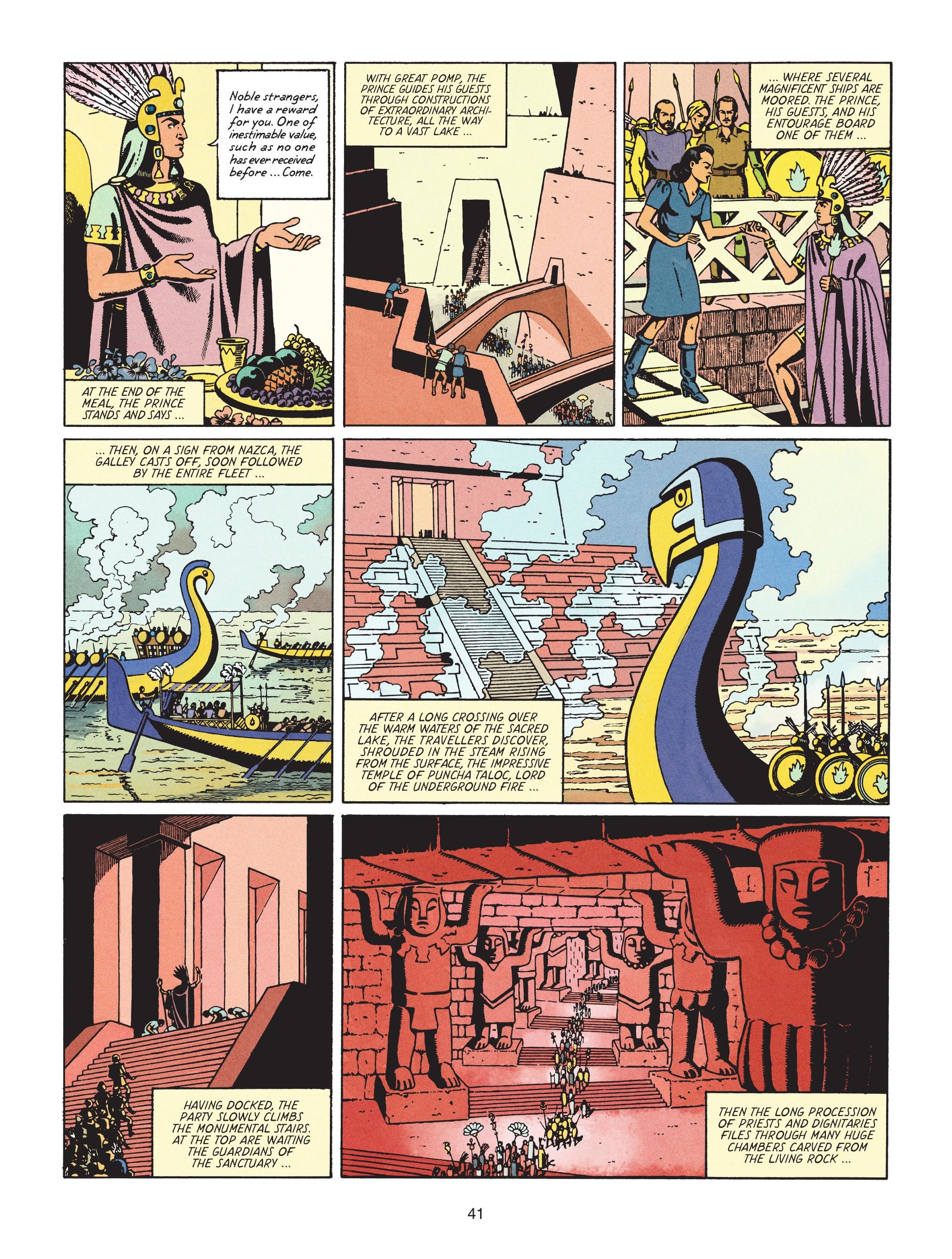 Read online Before Blake & Mortimer comic -  Issue #1 - 42