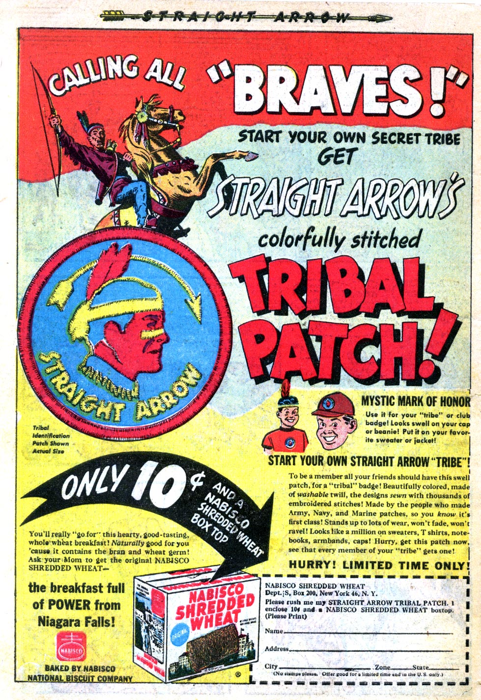Read online Straight Arrow comic -  Issue #7 - 34