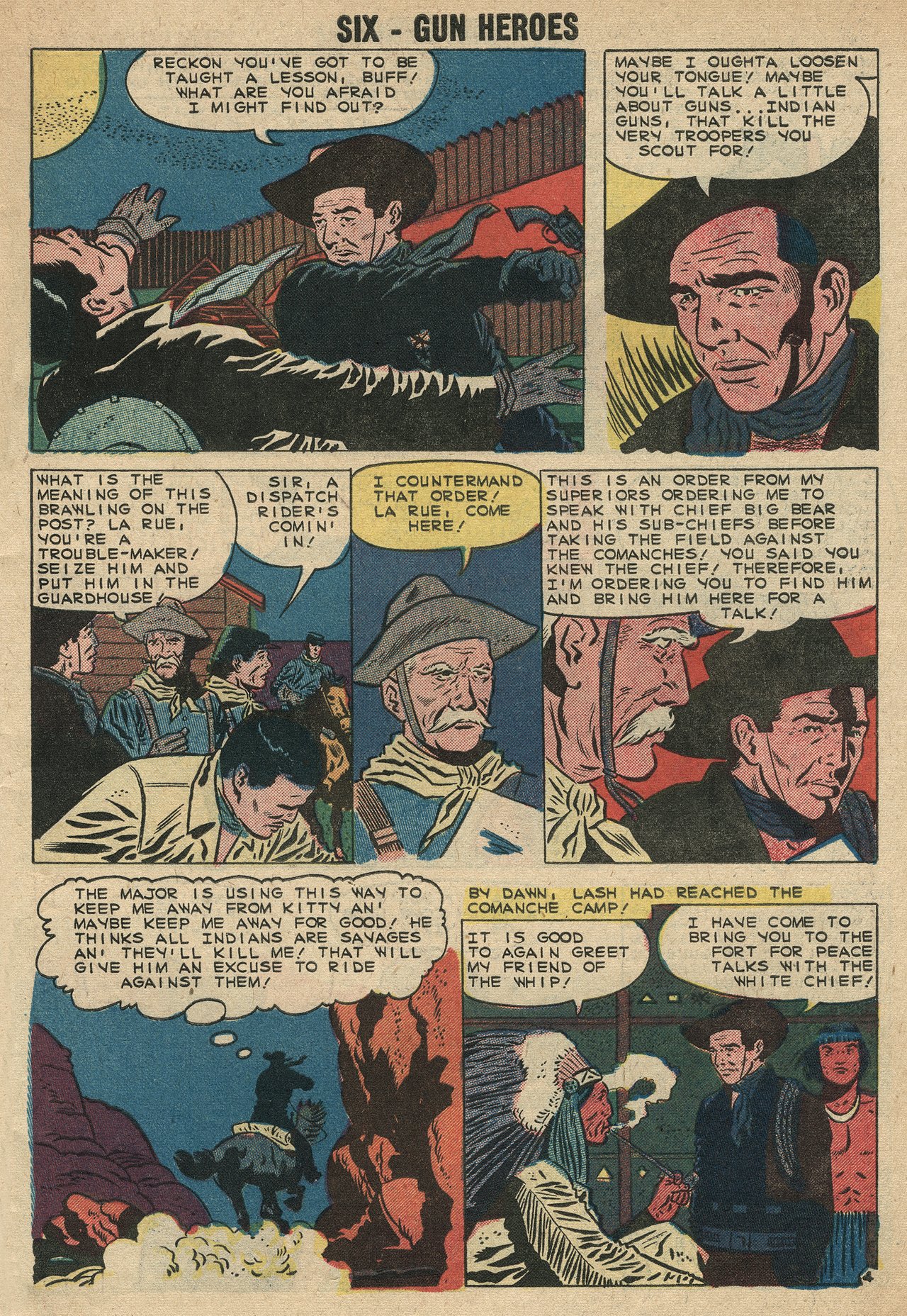 Read online Six-Gun Heroes comic -  Issue #53 - 7