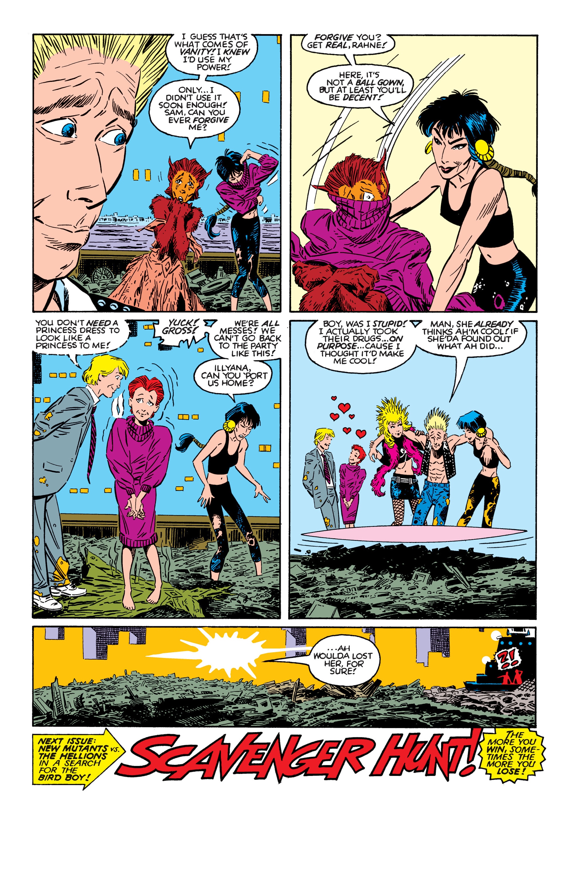 Read online The New Mutants comic -  Issue # _Omnibus 3 (Part 1) - 29