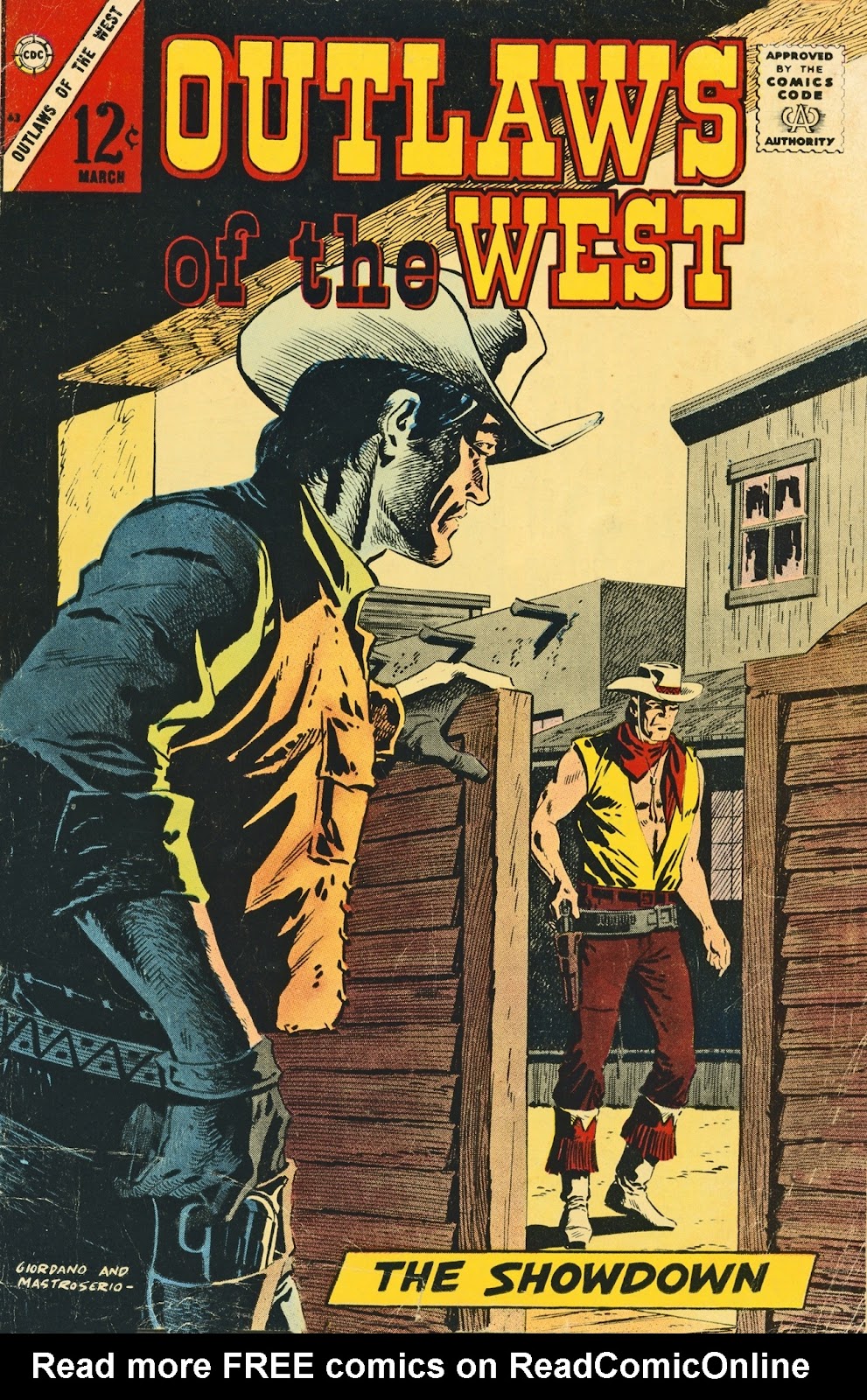 Outlaws of the West issue 63 - Page 1