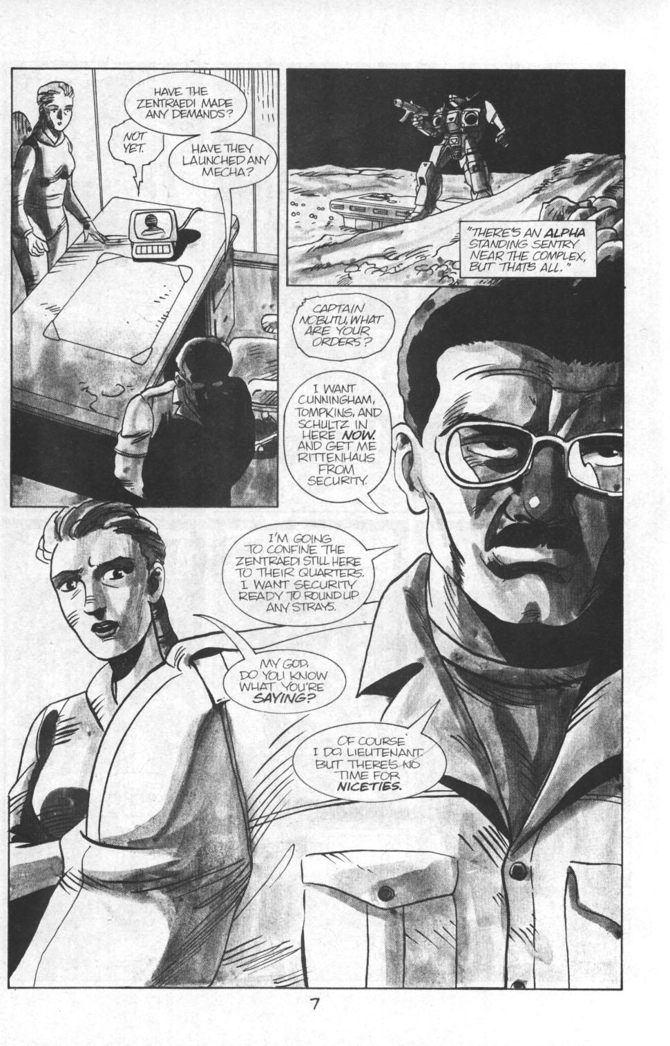 Read online Robotech: Invid War comic -  Issue #7 - 9