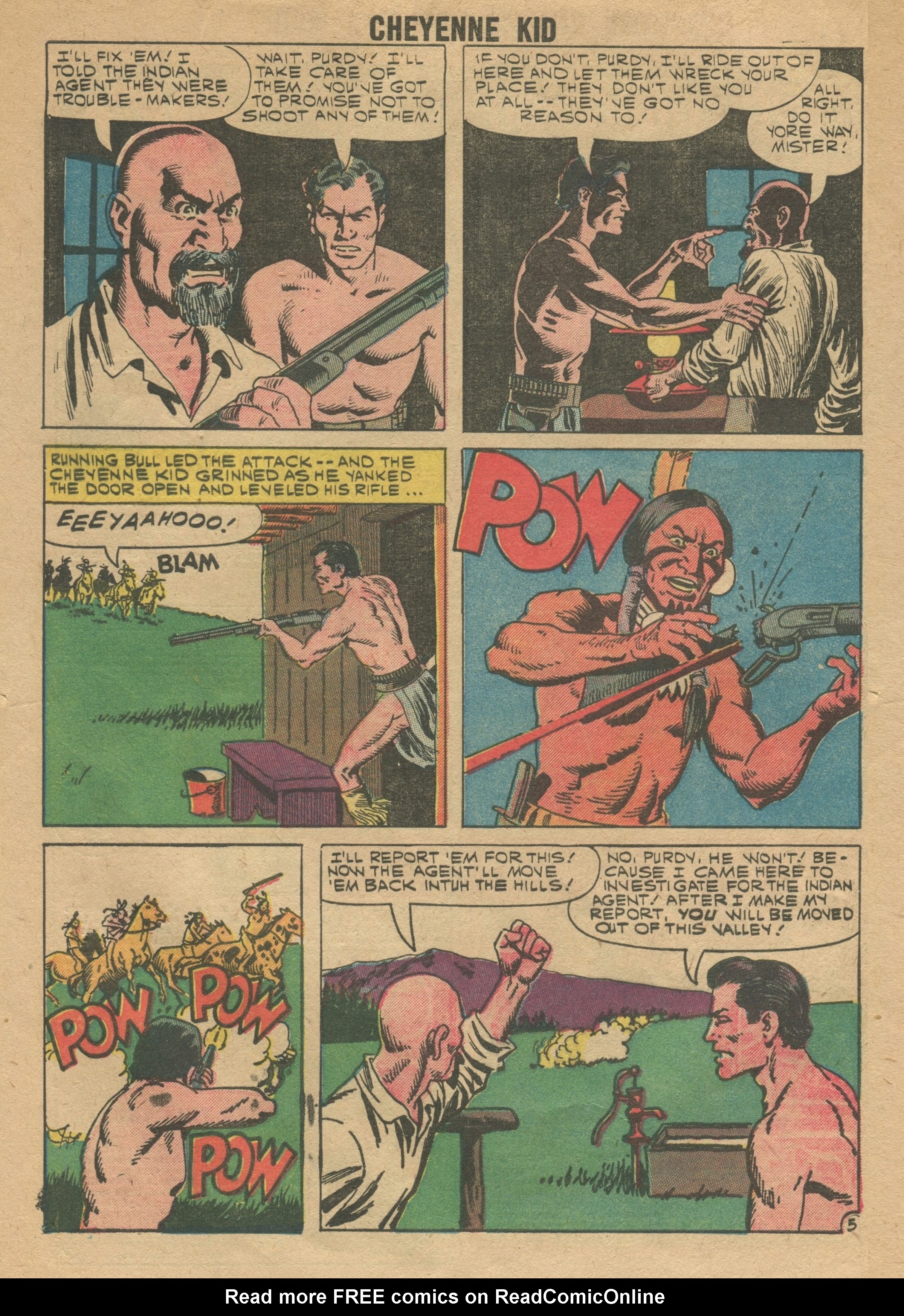 Read online Cheyenne Kid comic -  Issue #22 - 32