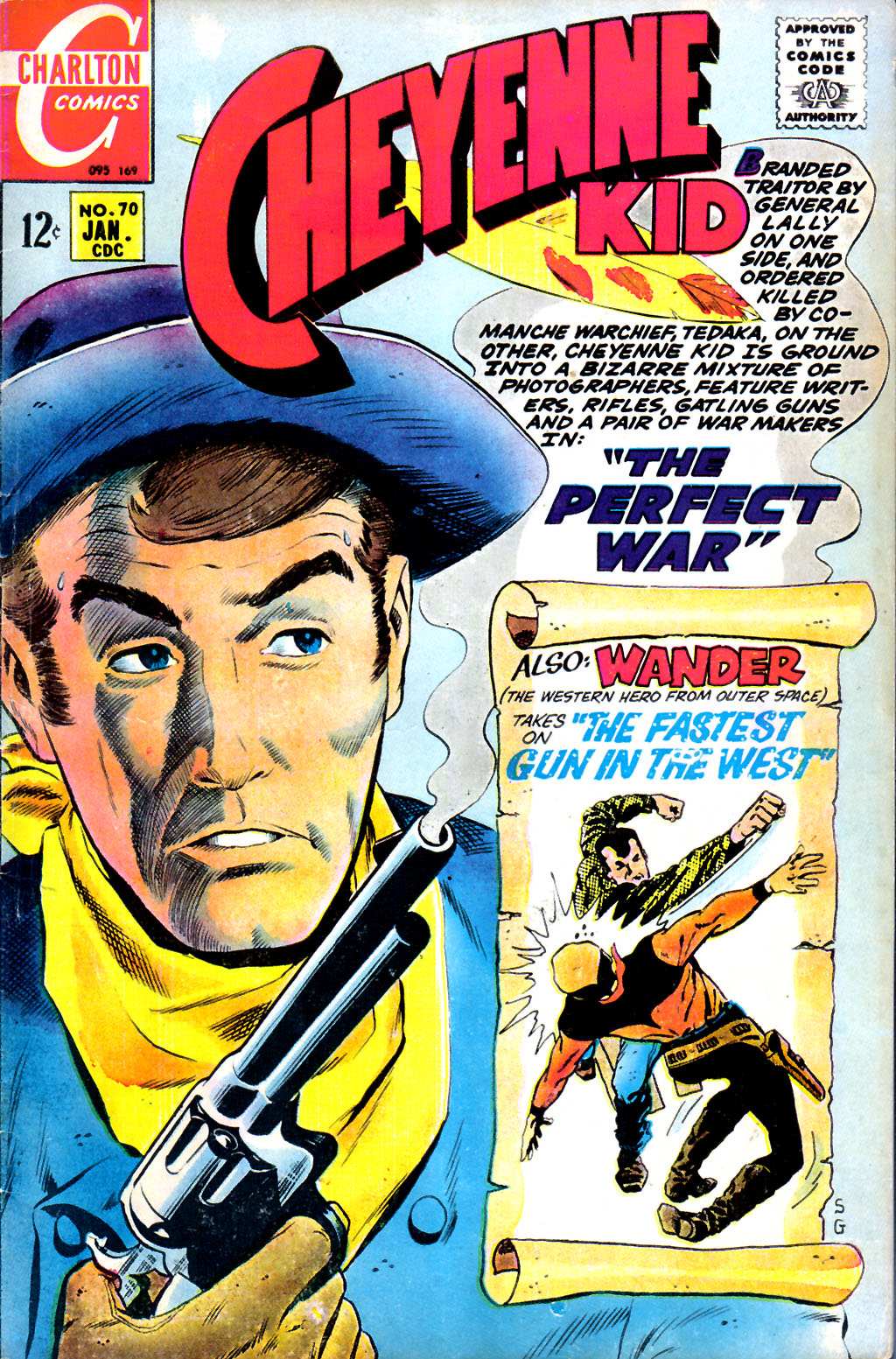 Read online Cheyenne Kid comic -  Issue #70 - 1