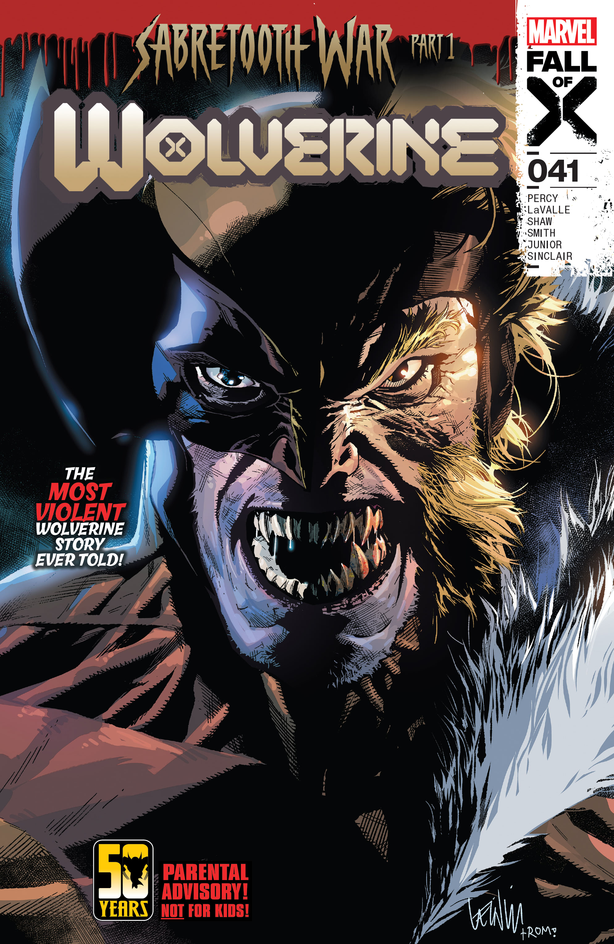 Read online Wolverine (2020) comic -  Issue #41 - 1