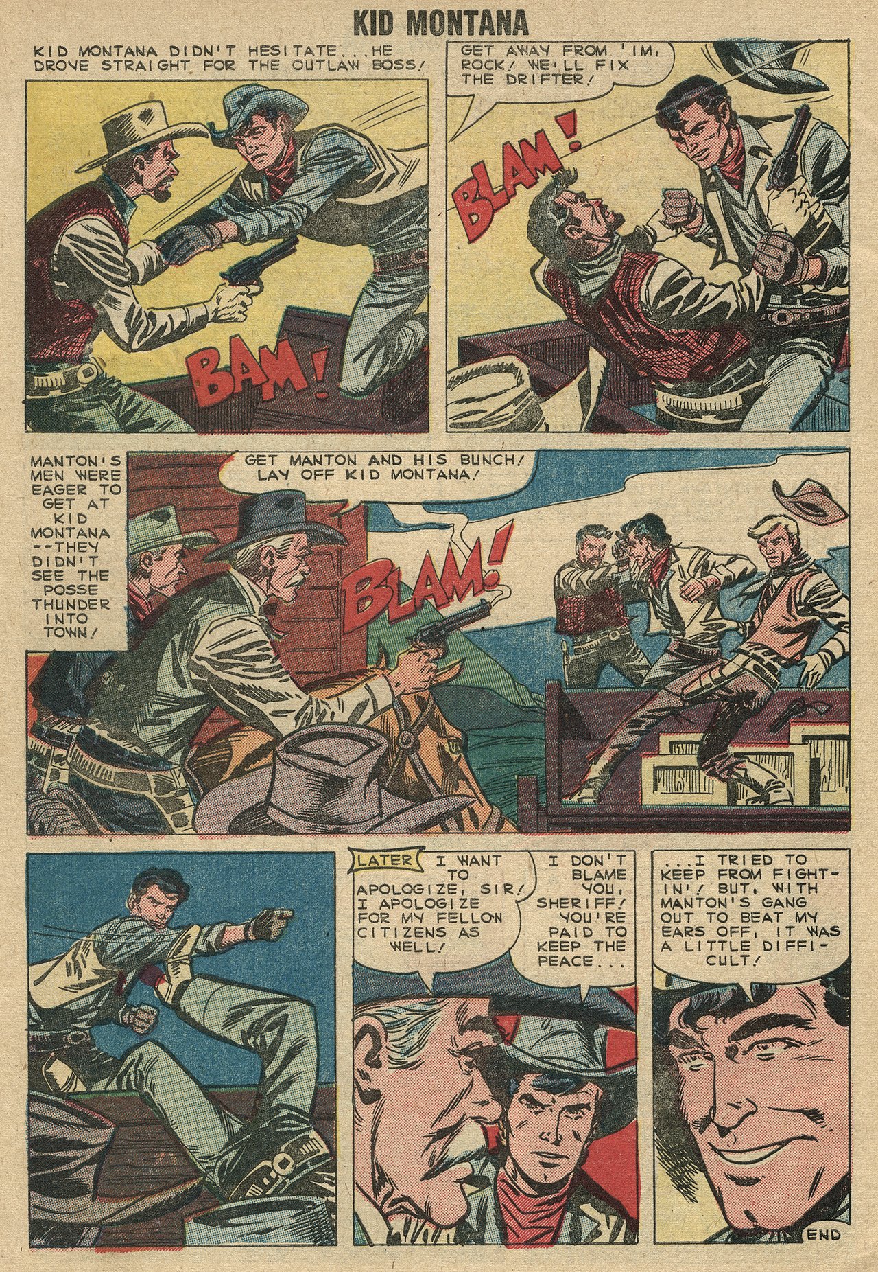 Read online Kid Montana comic -  Issue #19 - 10