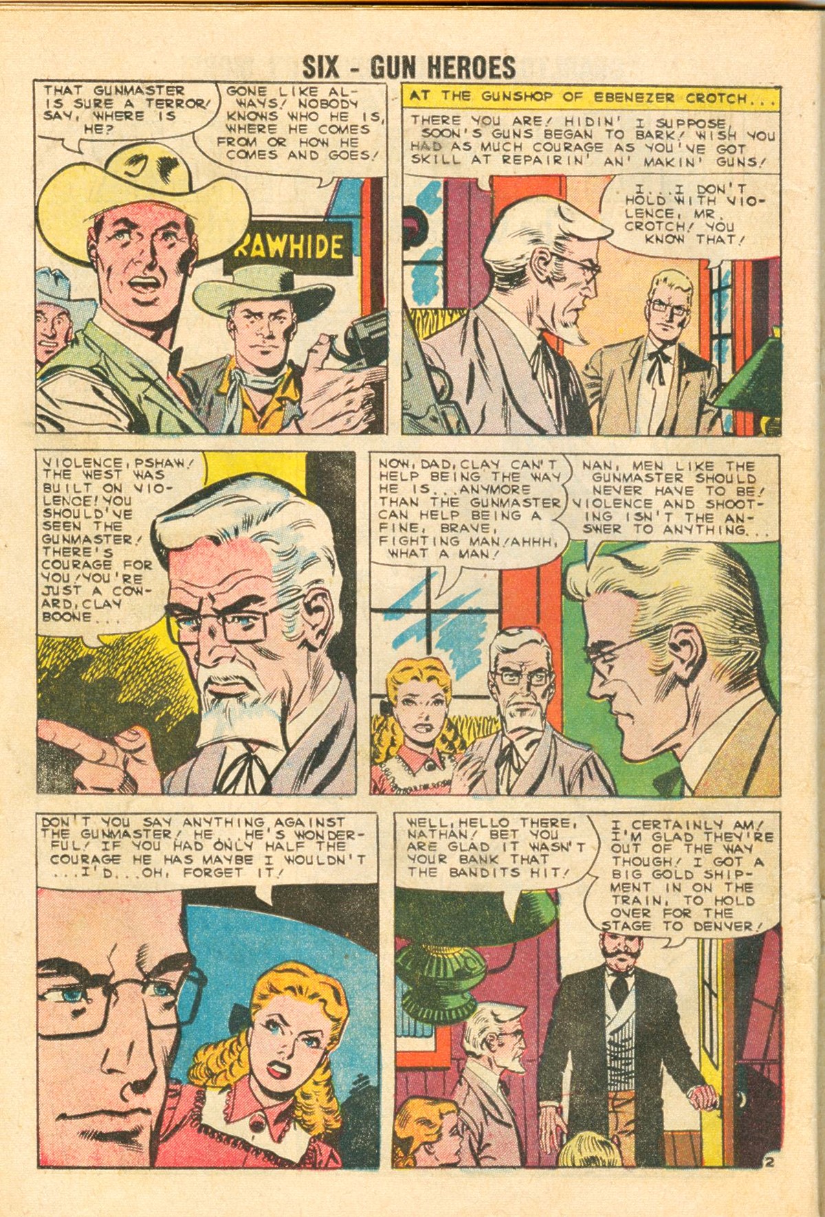 Read online Six-Gun Heroes comic -  Issue #59 - 18
