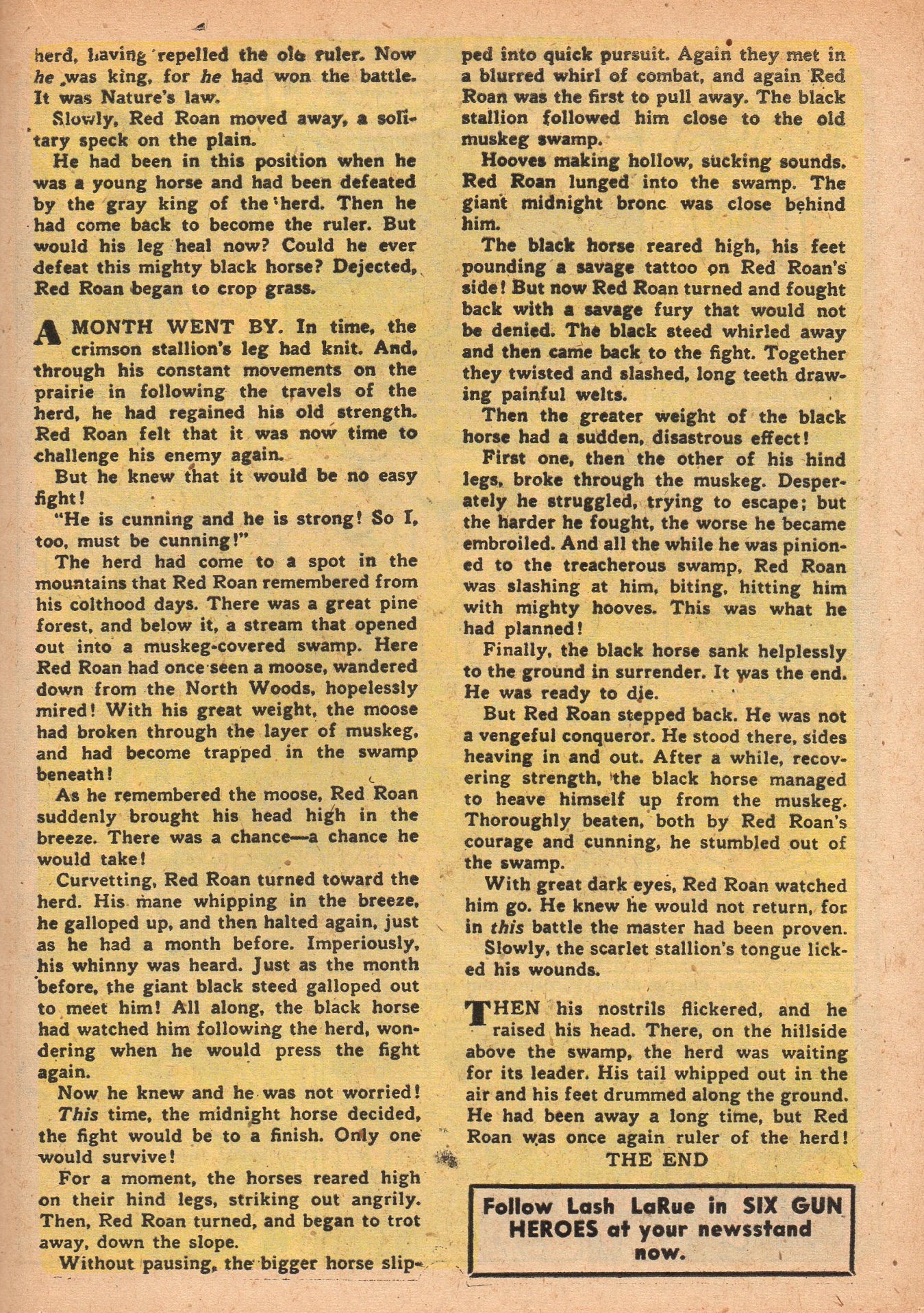 Read online Lash Larue Western (1949) comic -  Issue #49 - 21