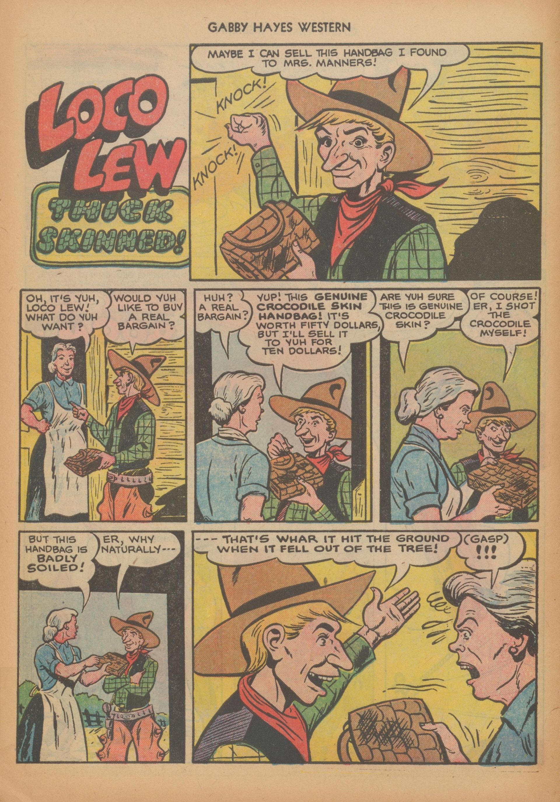 Read online Gabby Hayes Western comic -  Issue #41 - 10