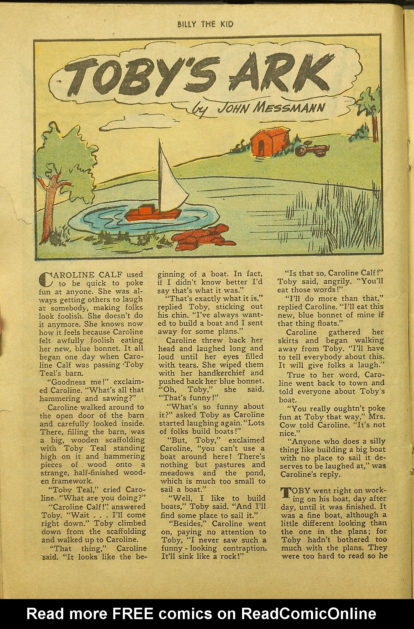 Read online Billy the Kid and Oscar comic -  Issue #3 - 22
