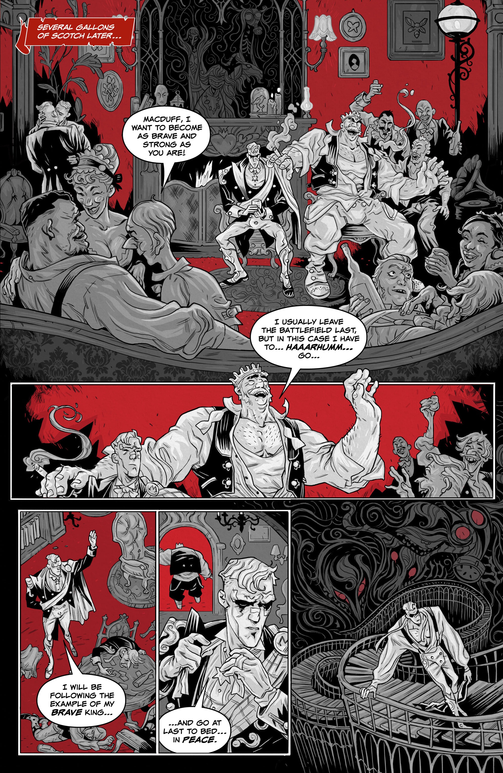 Read online Macbeth: A Tale of Horror comic -  Issue # TPB - 30
