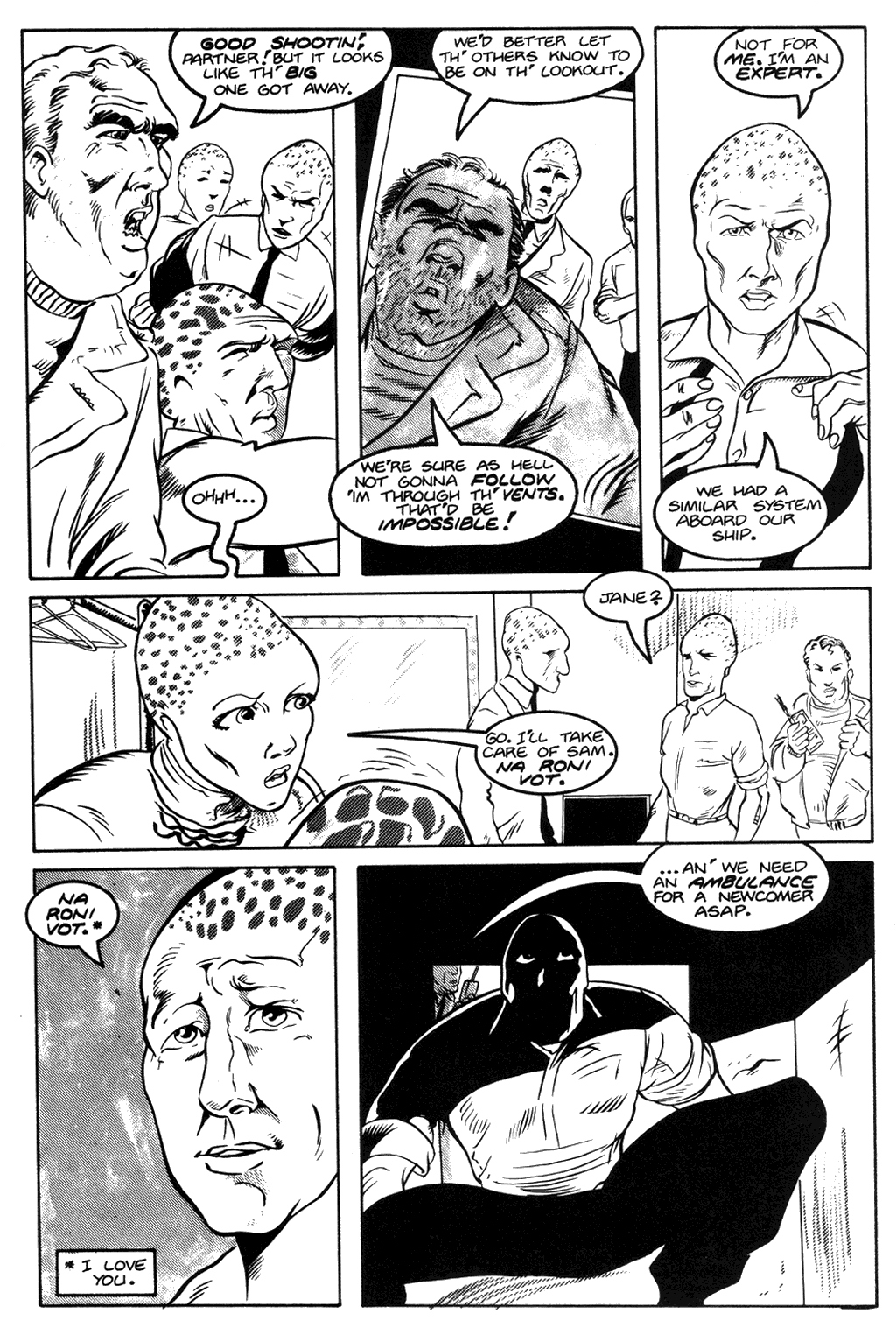 Read online Alien Nation: Public Enemy comic -  Issue #4 - 15