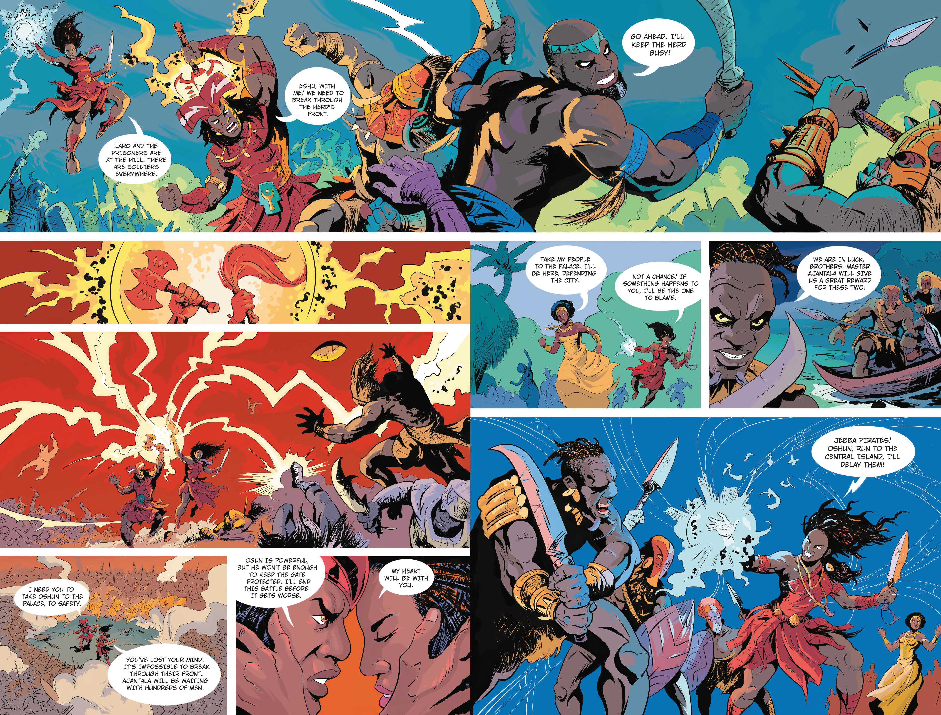 Read online Tales of the Orishas comic -  Issue # TPB - 62