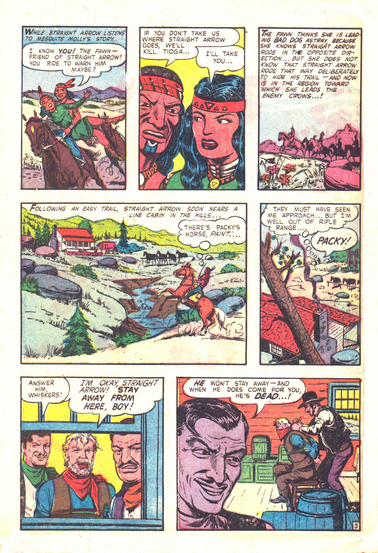 Read online Straight Arrow comic -  Issue #43 - 28