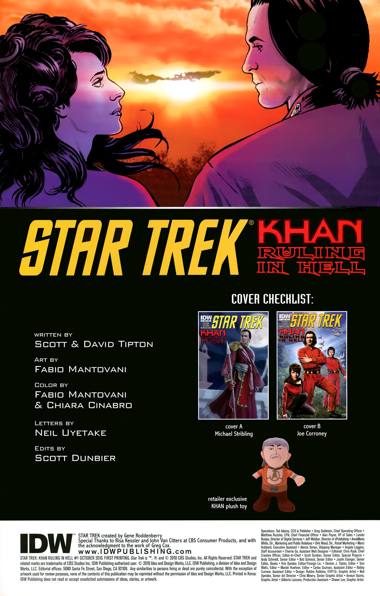 Read online Star Trek: Khan Ruling in Hell comic -  Issue #1 - 3