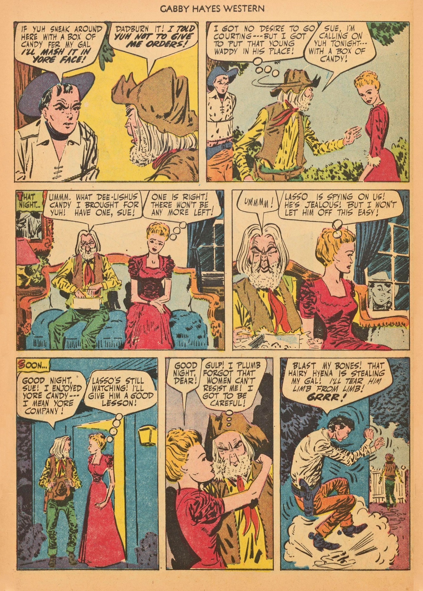 Read online Gabby Hayes Western comic -  Issue #25 - 44