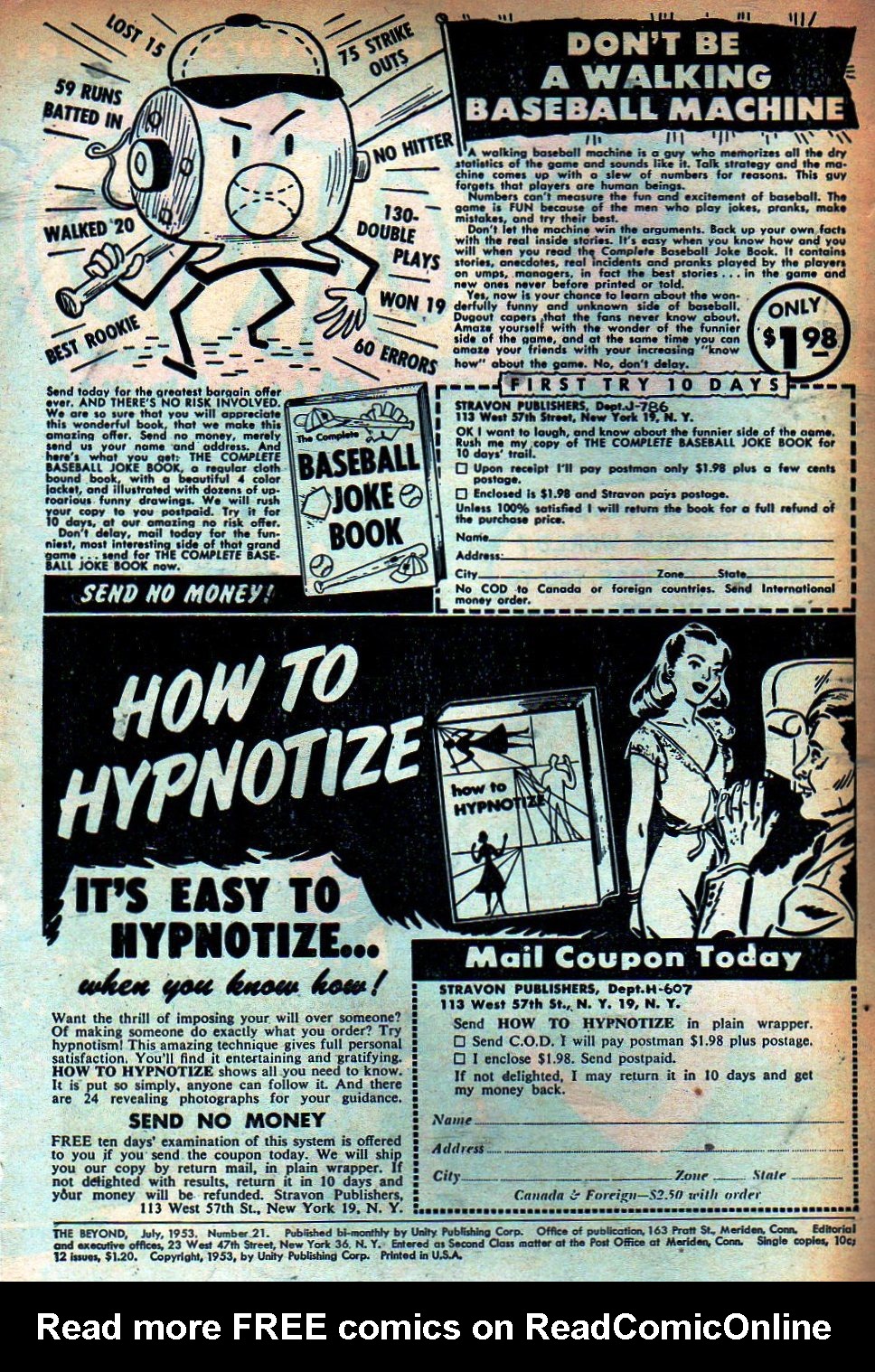 Read online The Beyond comic -  Issue #21 - 2