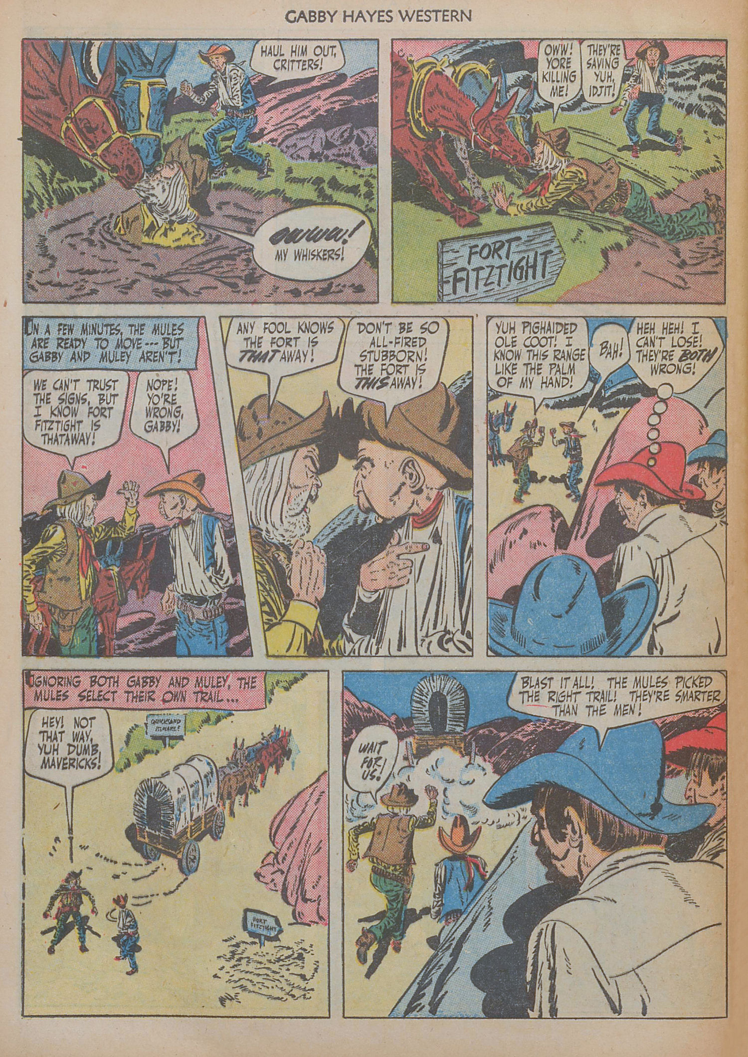 Read online Gabby Hayes Western comic -  Issue #22 - 44