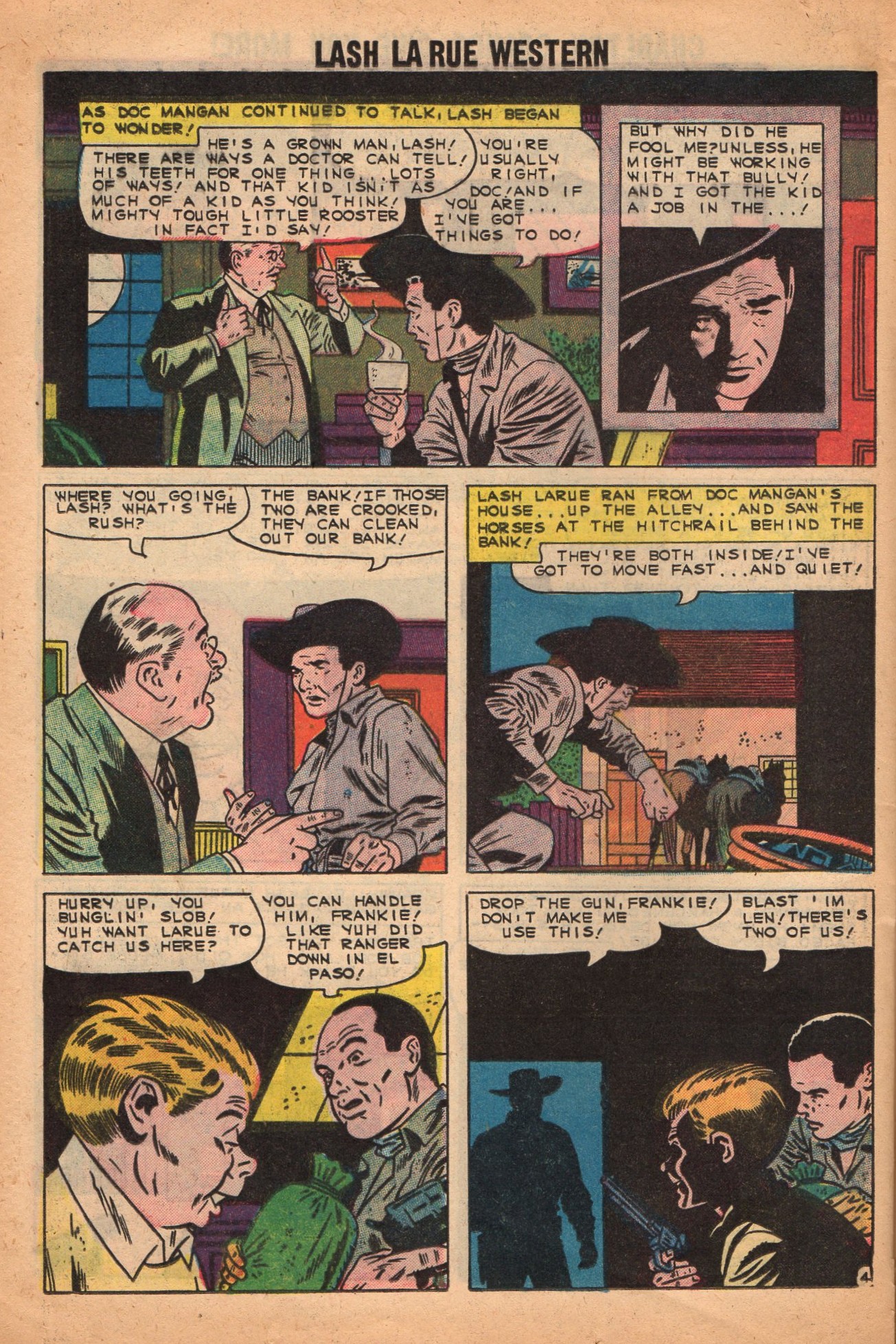 Read online Lash Larue Western (1949) comic -  Issue #81 - 24