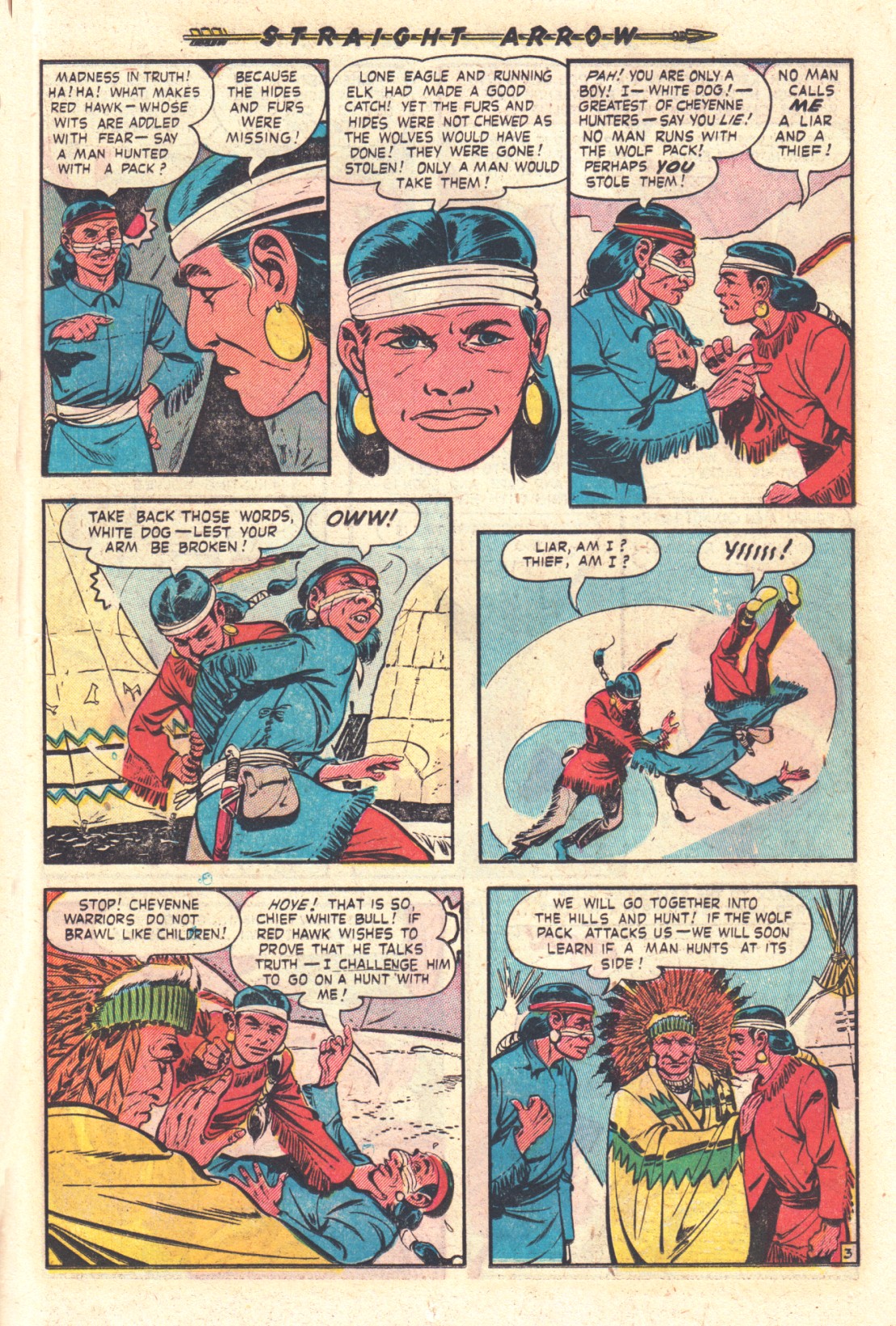 Read online Straight Arrow comic -  Issue #18 - 13