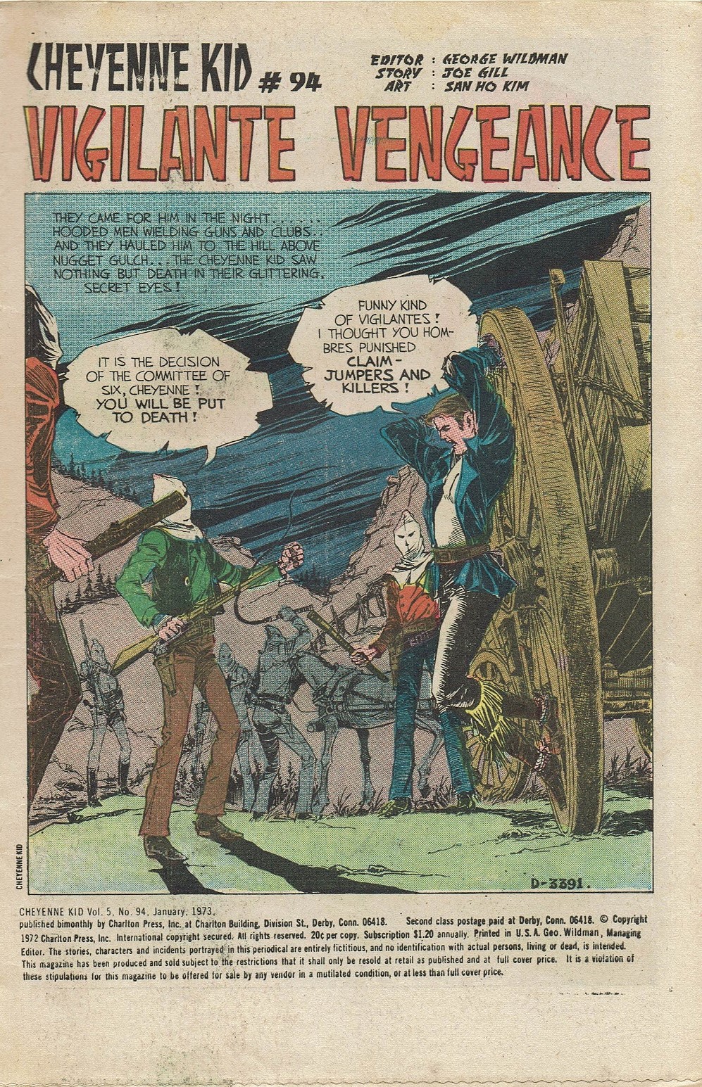 Read online Cheyenne Kid comic -  Issue #94 - 3